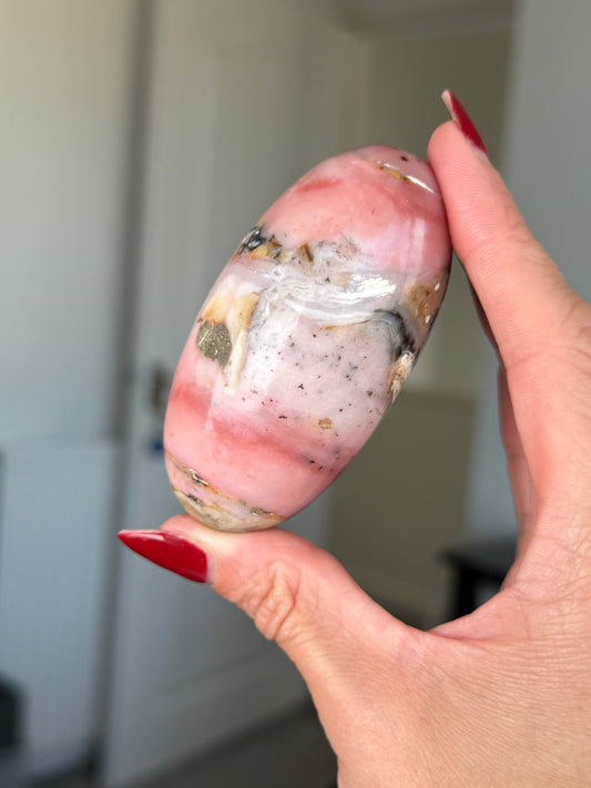 Peruvian Pink Opal Shiva