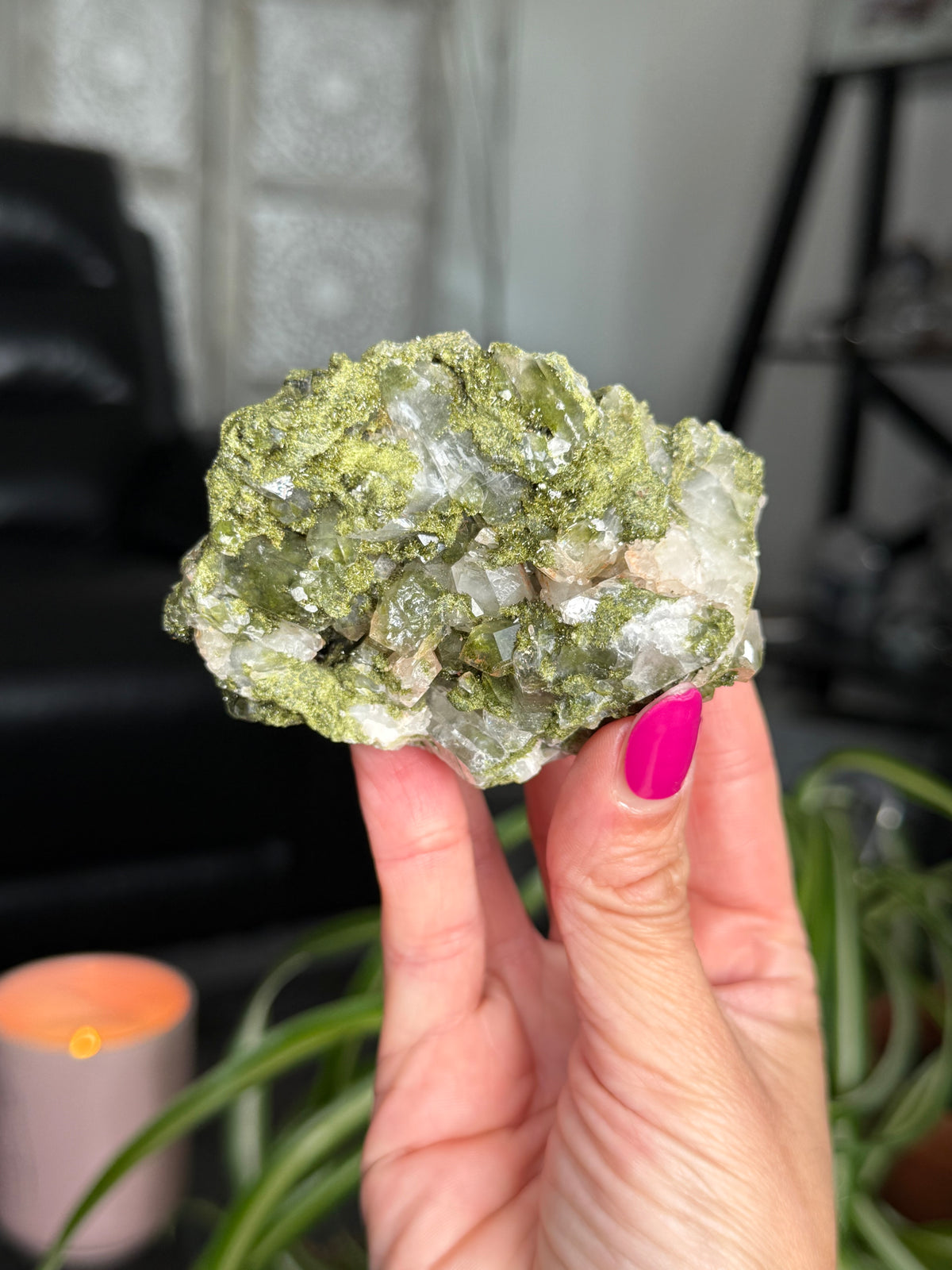 Fairy Forest Epidoite With Quartz