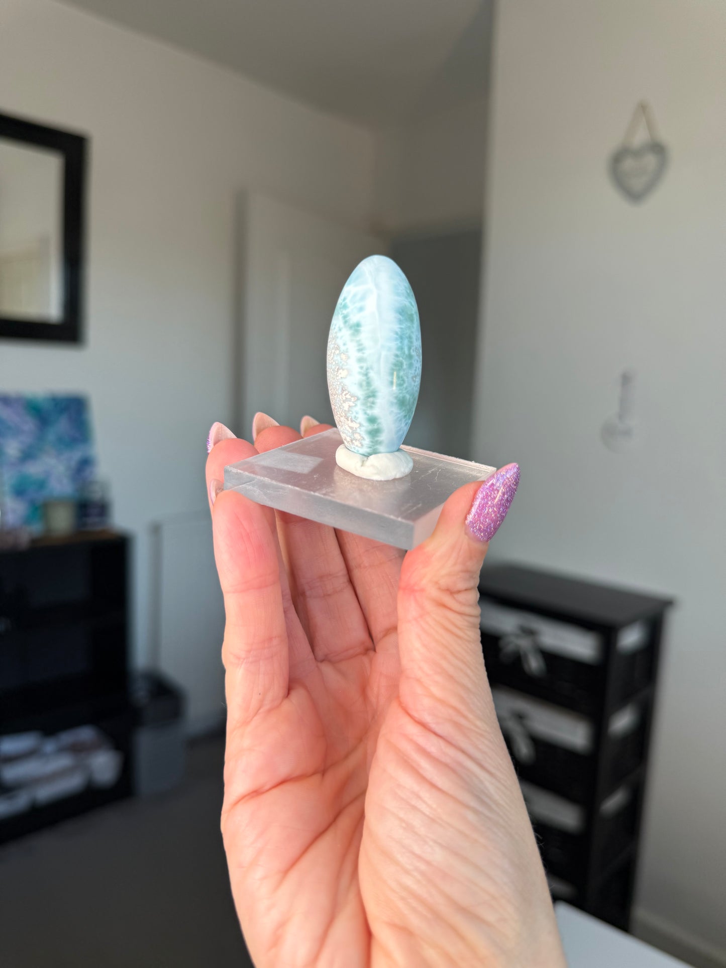 Larimar Shiva On Stand