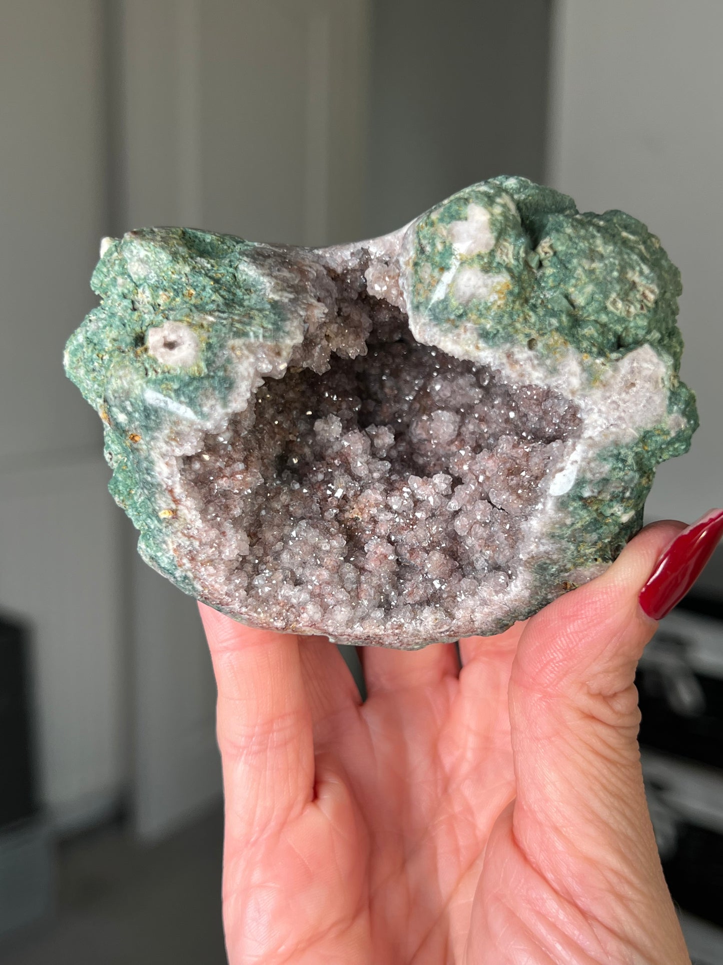 Pink Amethyst Geode