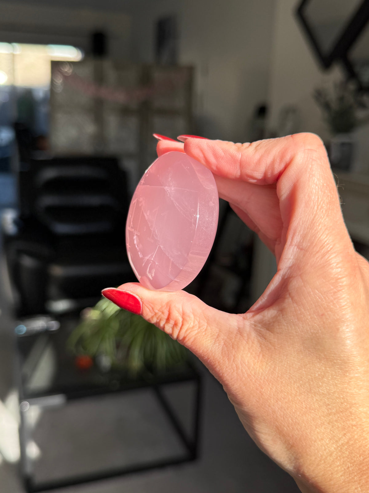 11:11 Rose Quartz Totem