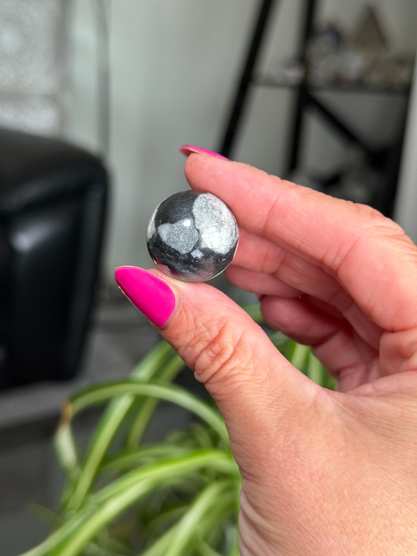 Mini Penguin Jasper Spheres