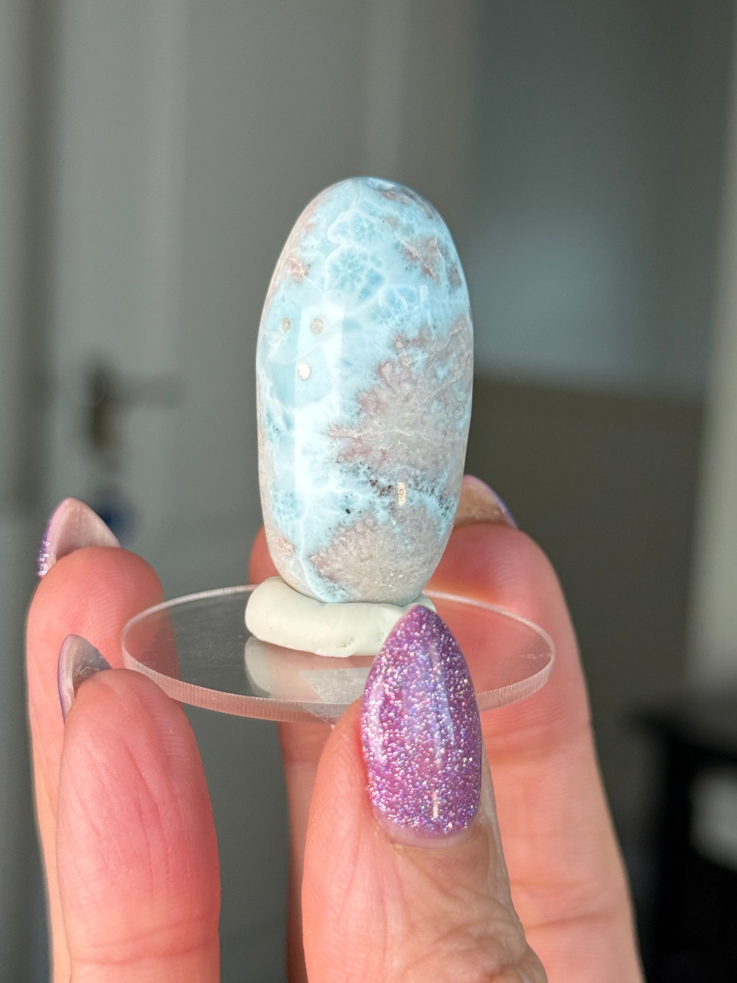 Larimar Shiva On Stand