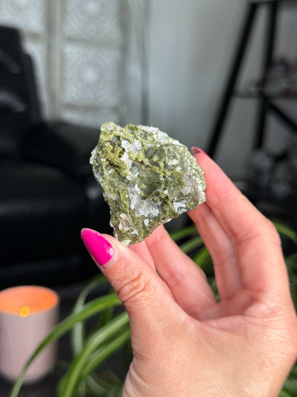 Fairy Forest Epidoite With Quartz