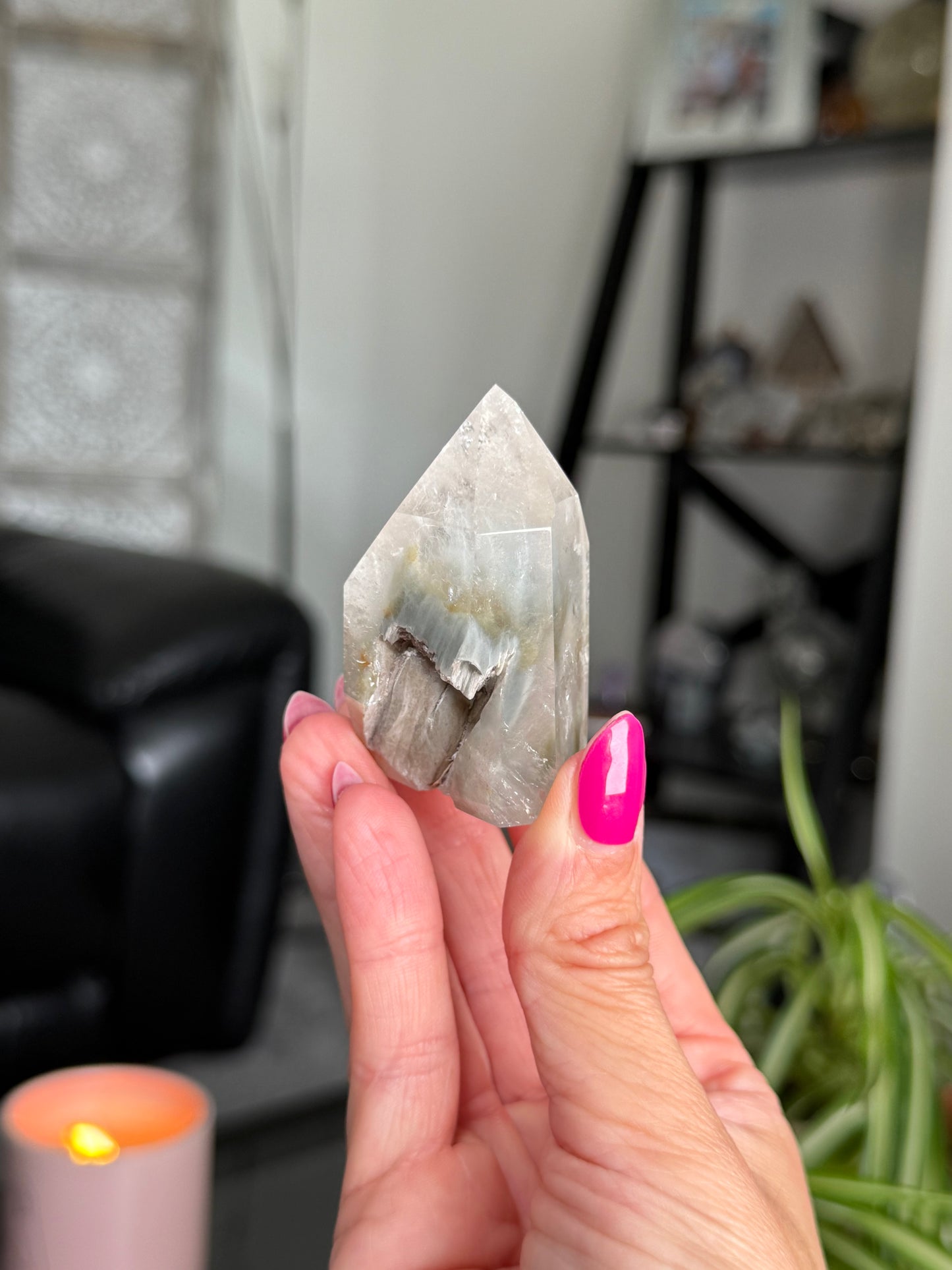 Blue Tara Tower - Part Polished