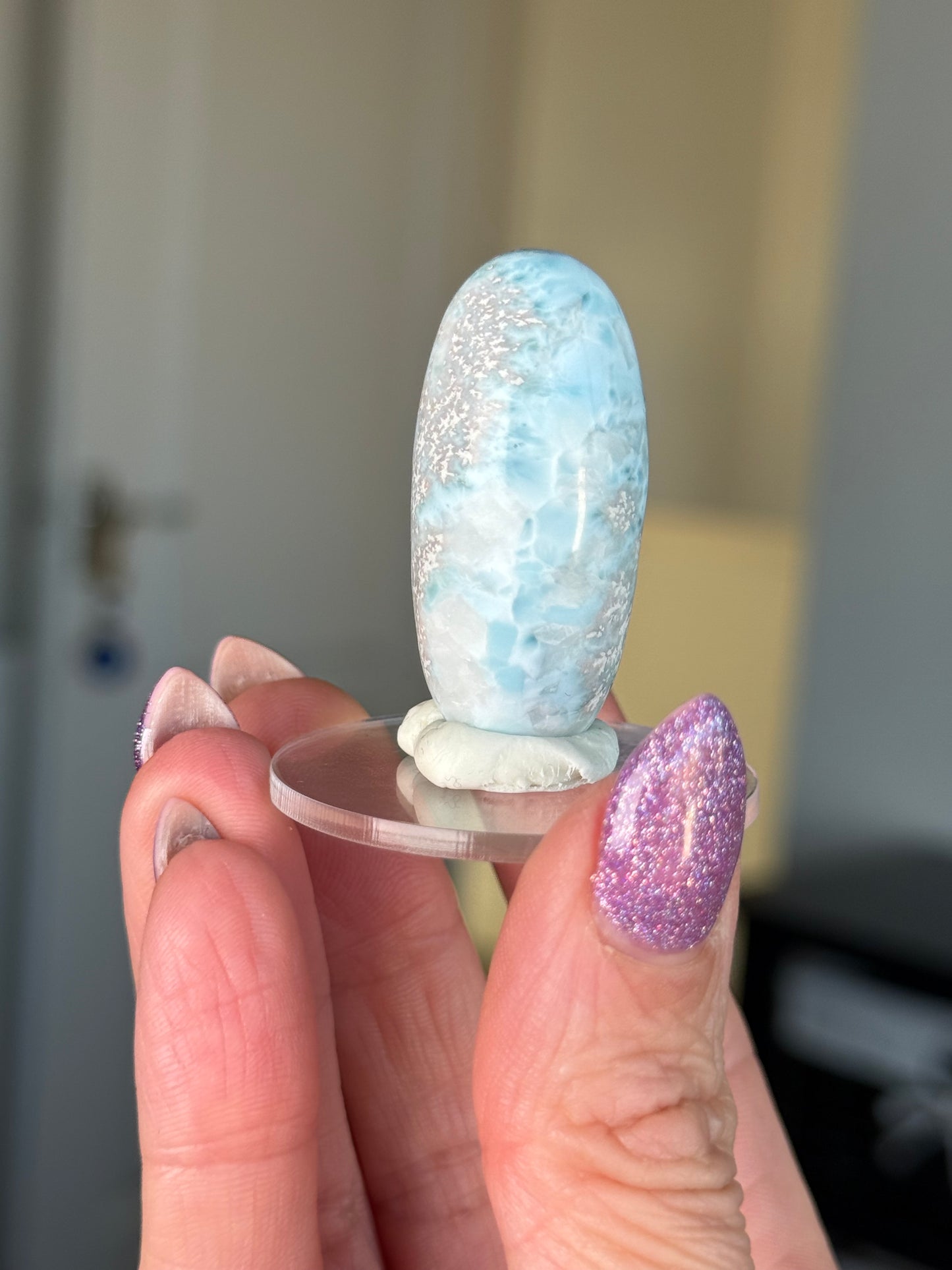 Larimar Shiva On Stand