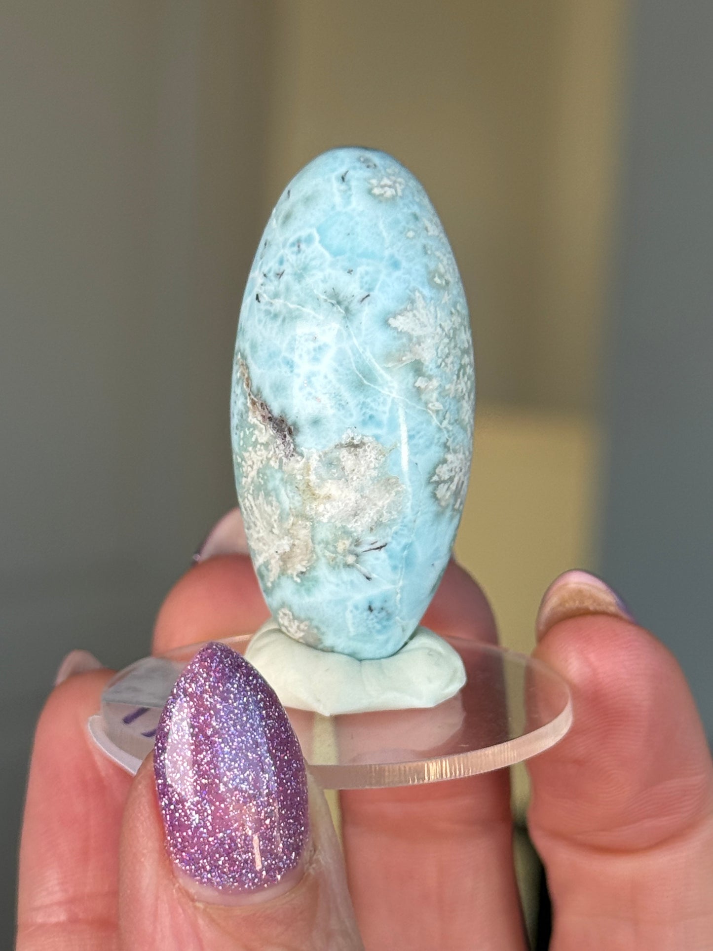 Larimar Shiva On Stand
