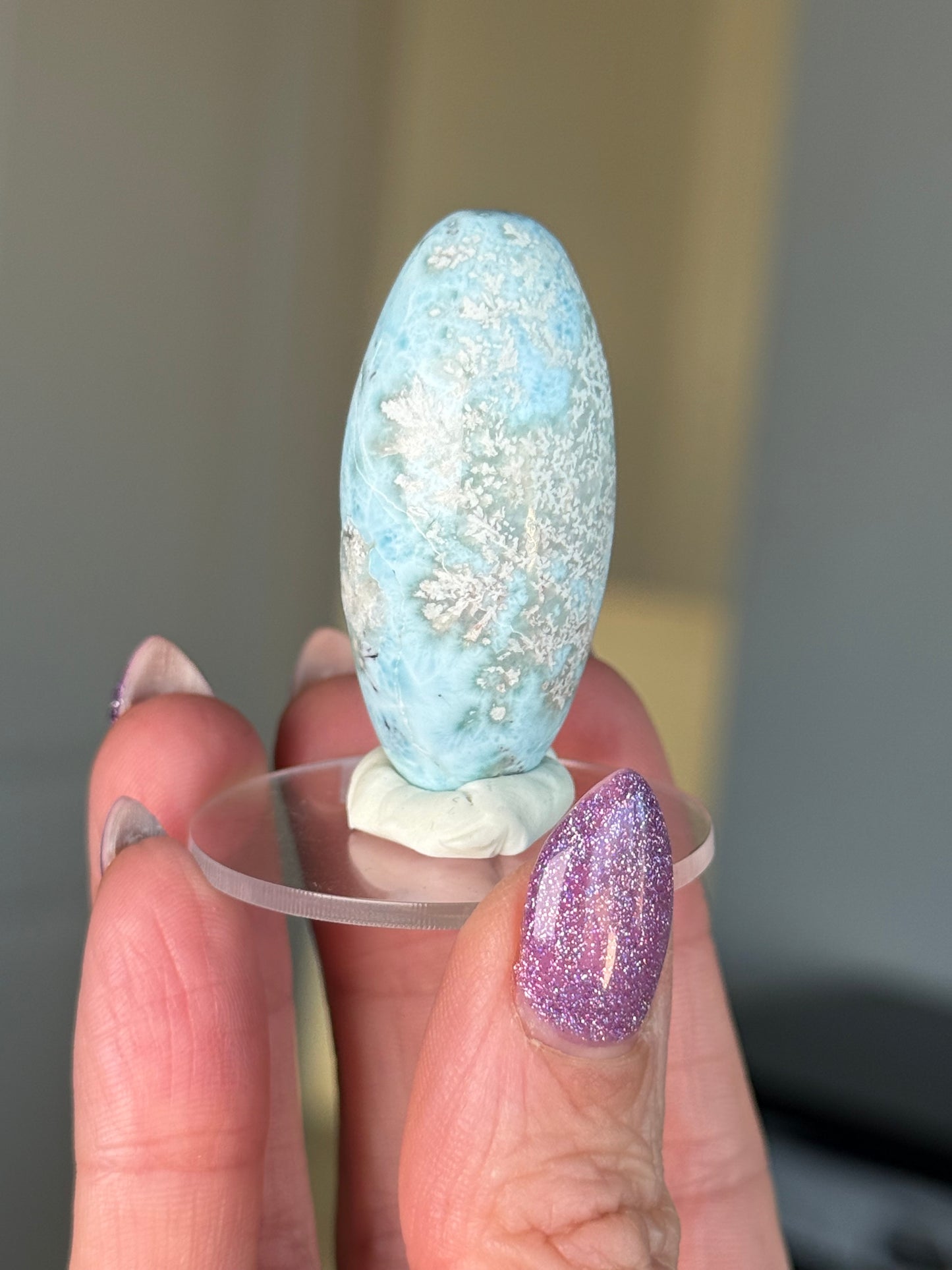 Larimar Shiva On Stand