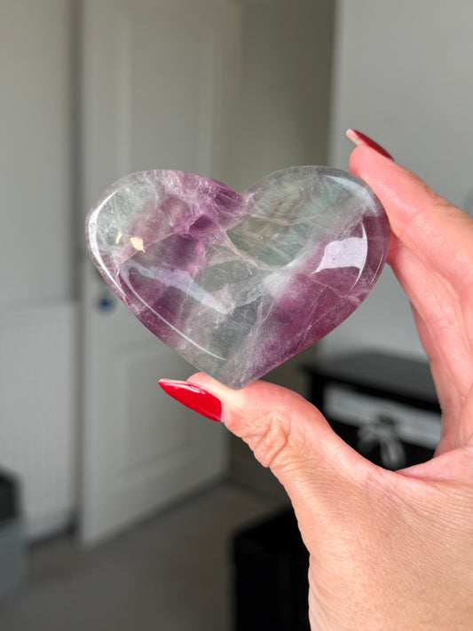 Fluorite Mini Heart Bowl