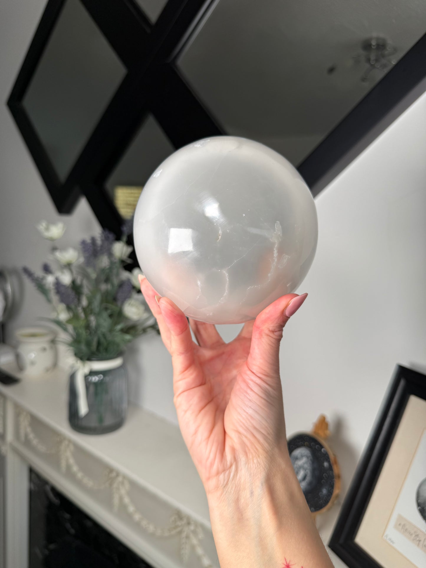 XL Selenite Sphere