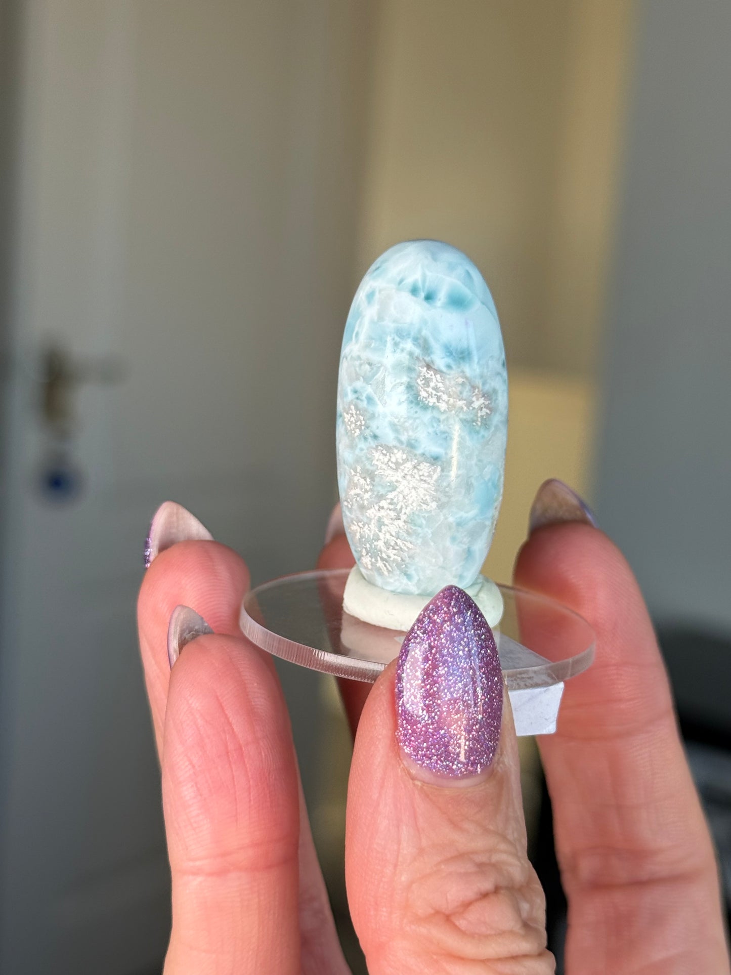 Larimar Shiva On Stand