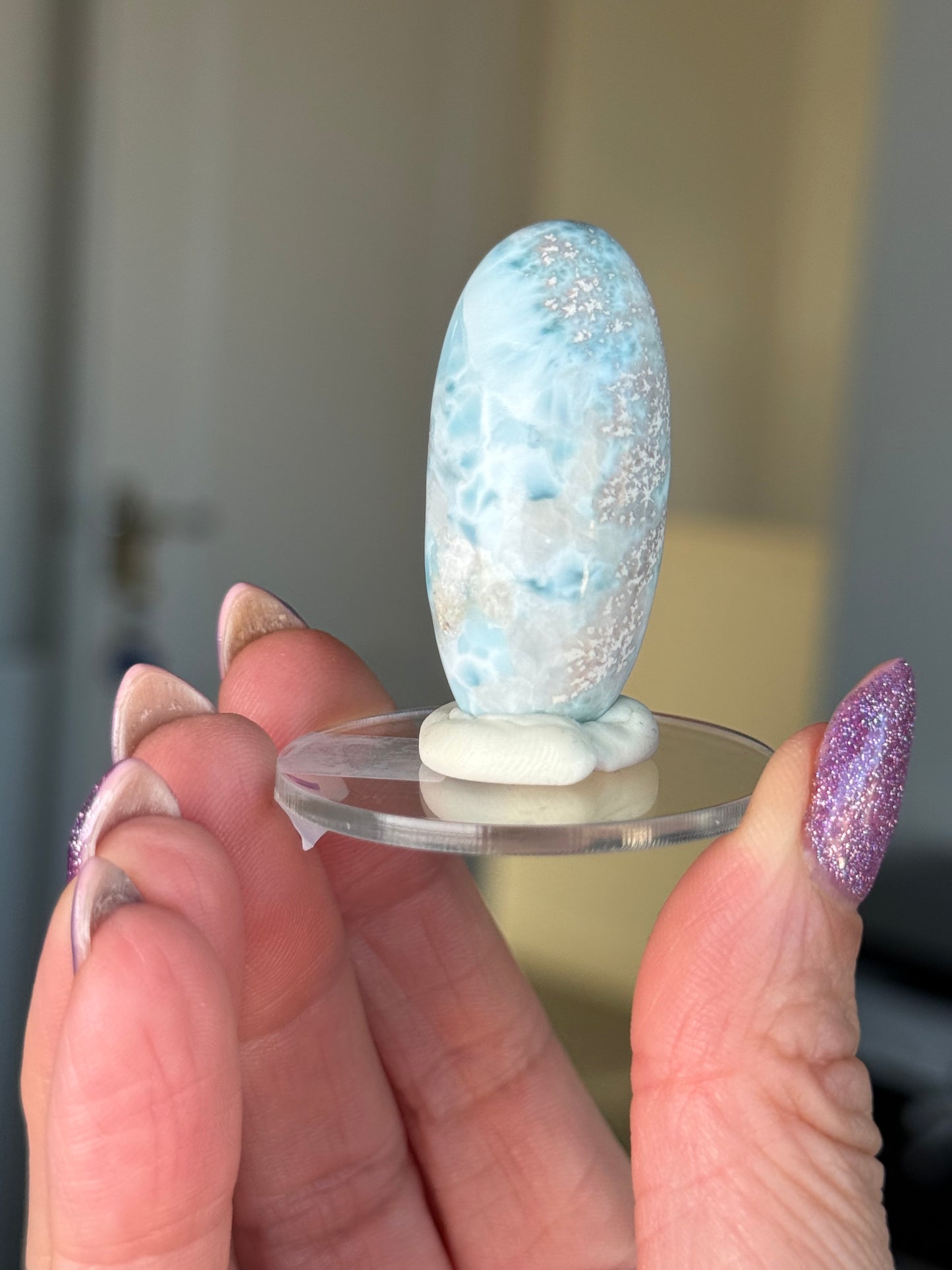 Larimar Shiva On Stand