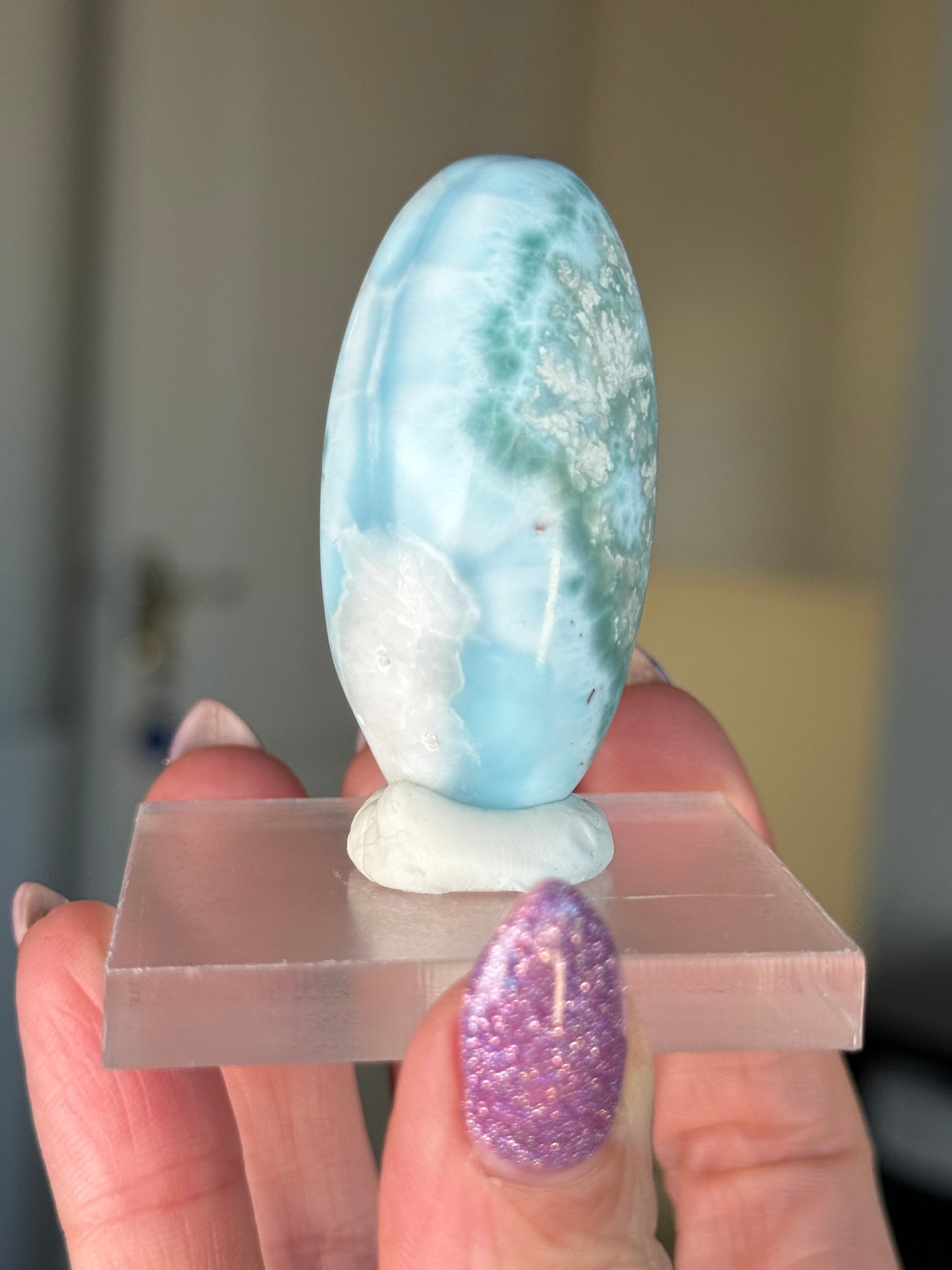 Larimar Shiva On Stand