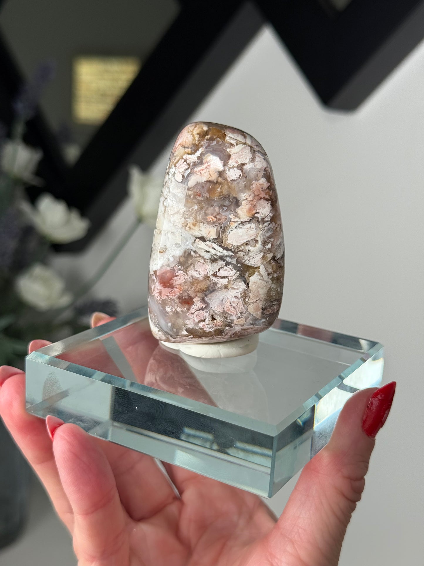 Pink Utah Tiffany Stone Freeform