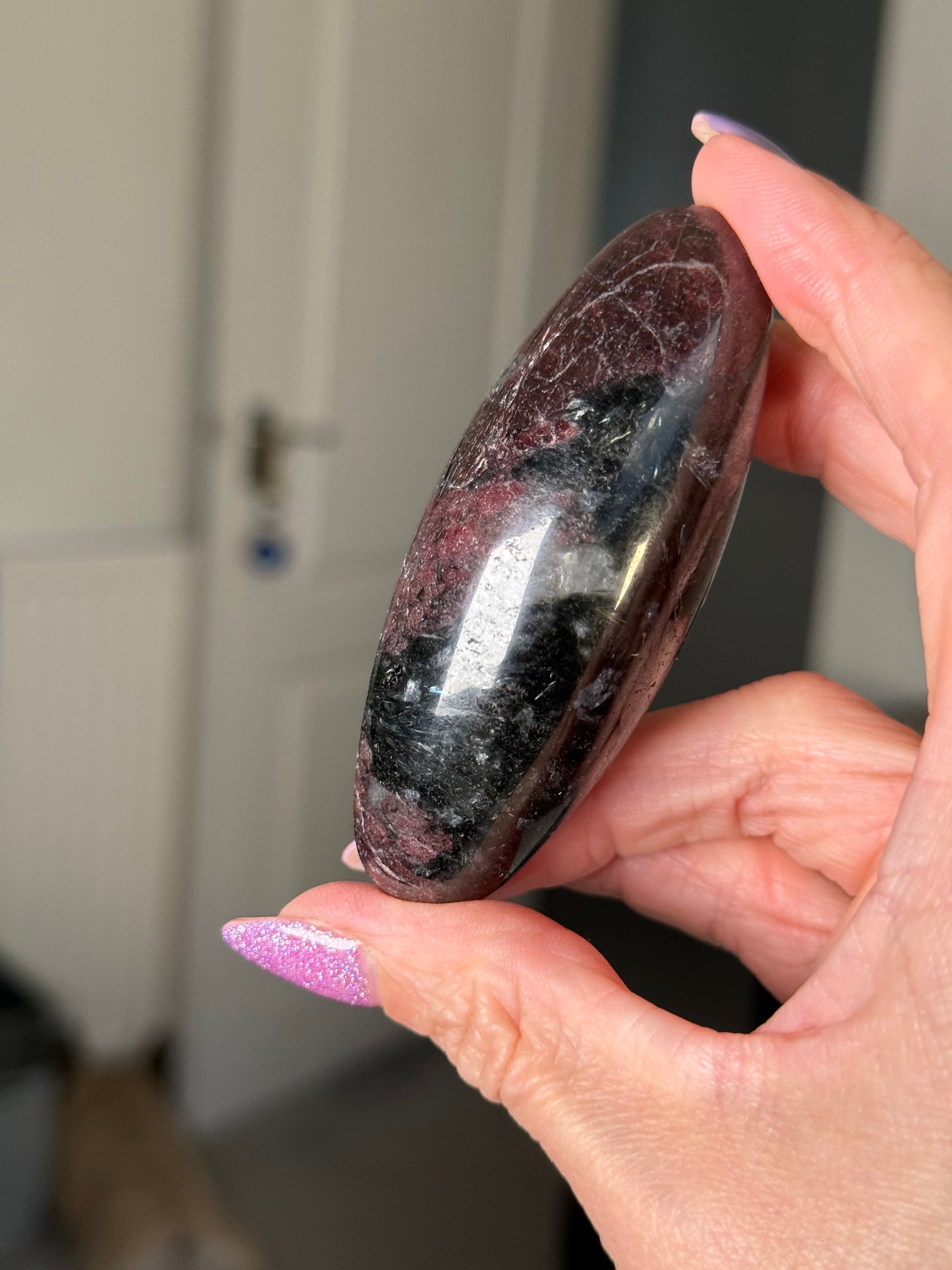 Garnet & Arfvedsonite Shiva