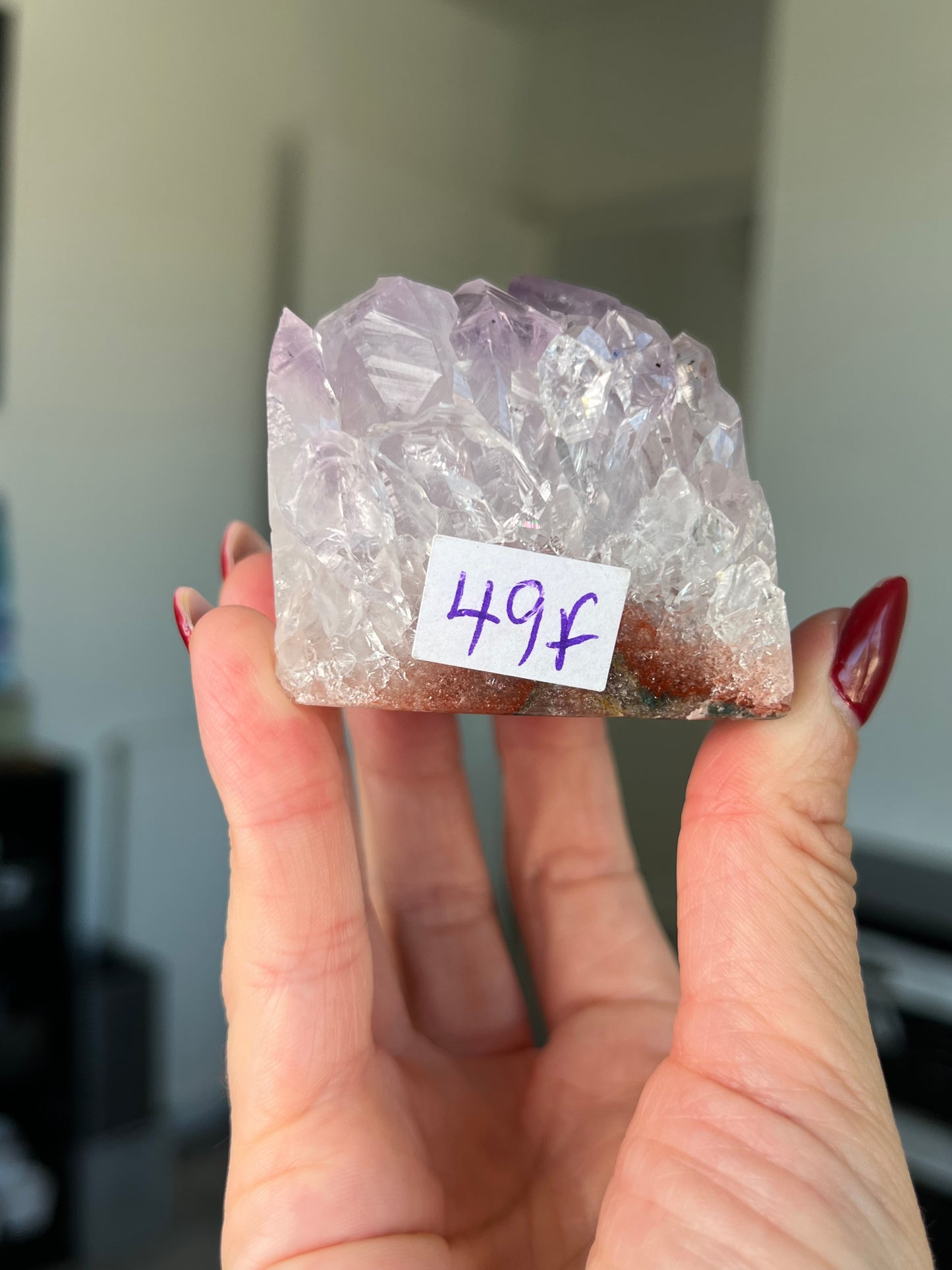 Extra Grade Pink Amethyst Tower