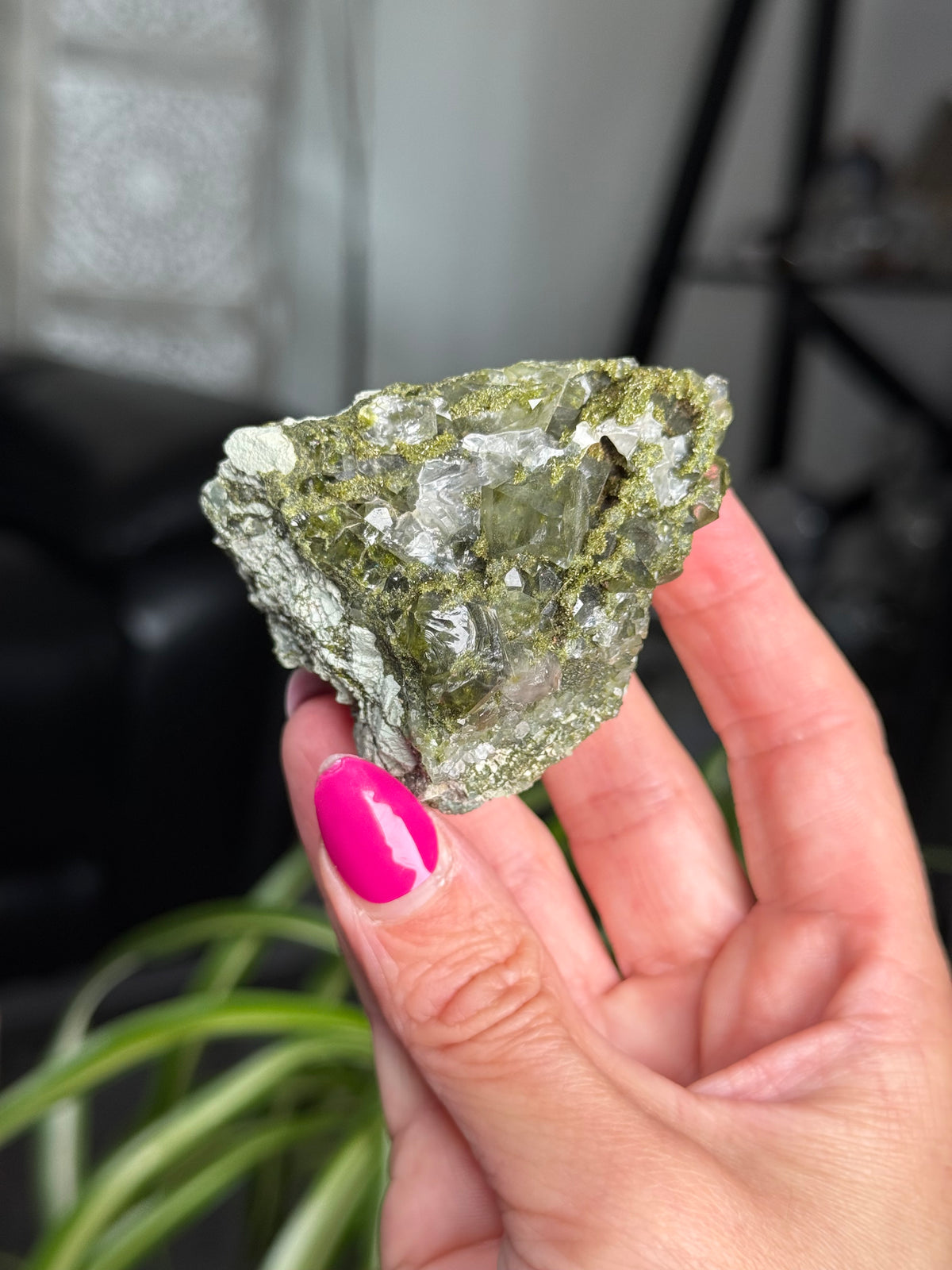 Fairy Forest Epidoite With Quartz