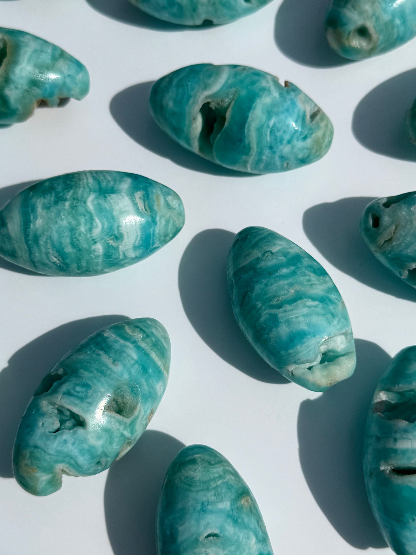 Blue Aragonite Shivas
