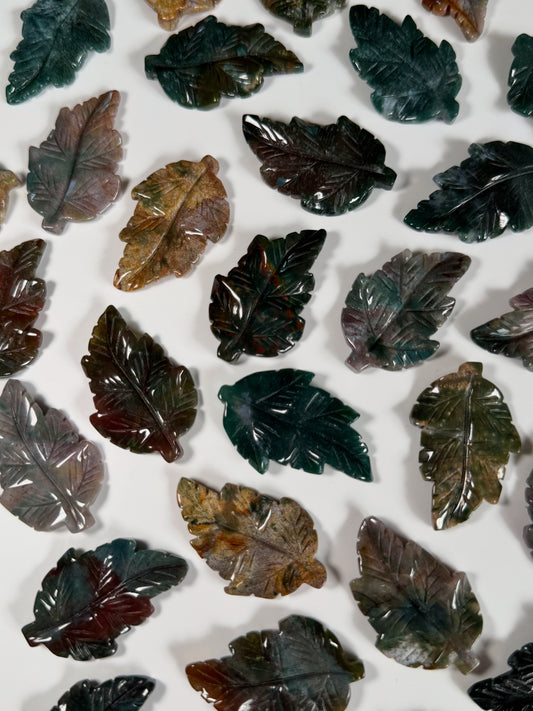 Jasper Leaves - Intuitively Chosen