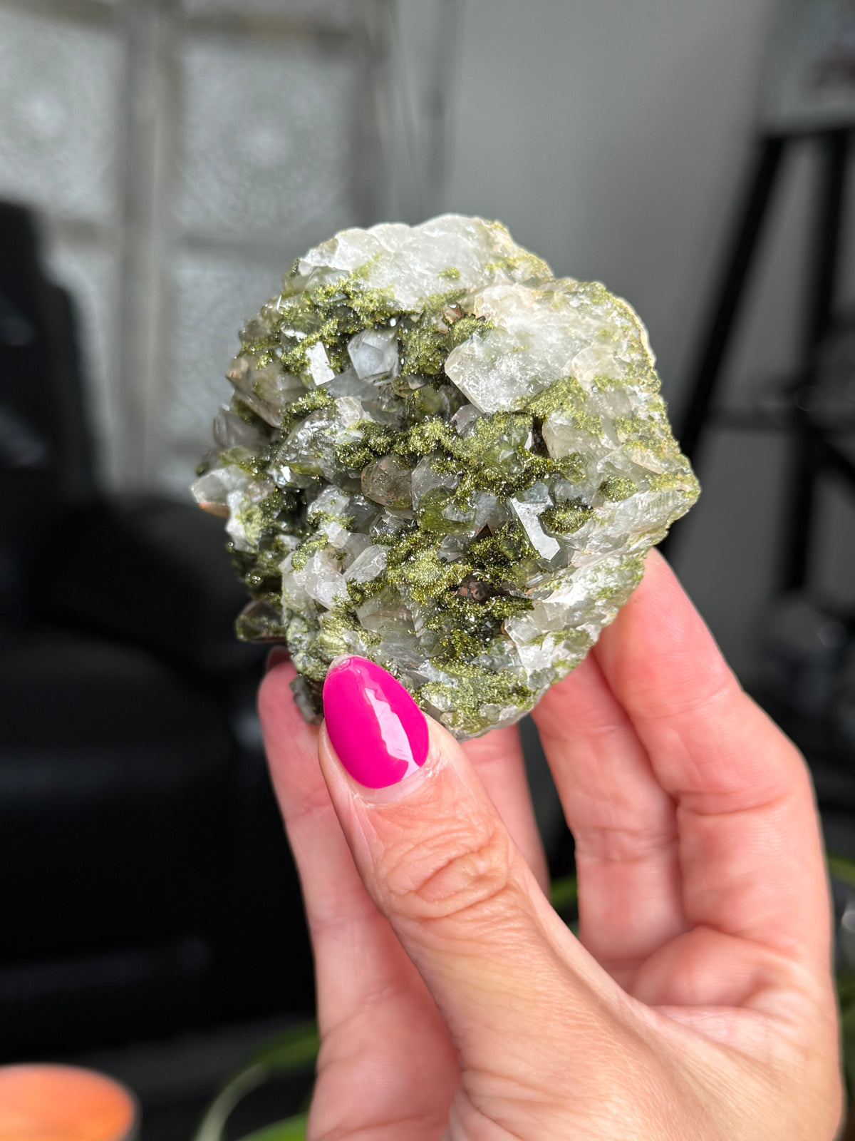 Fairy Forest Epidoite With Quartz