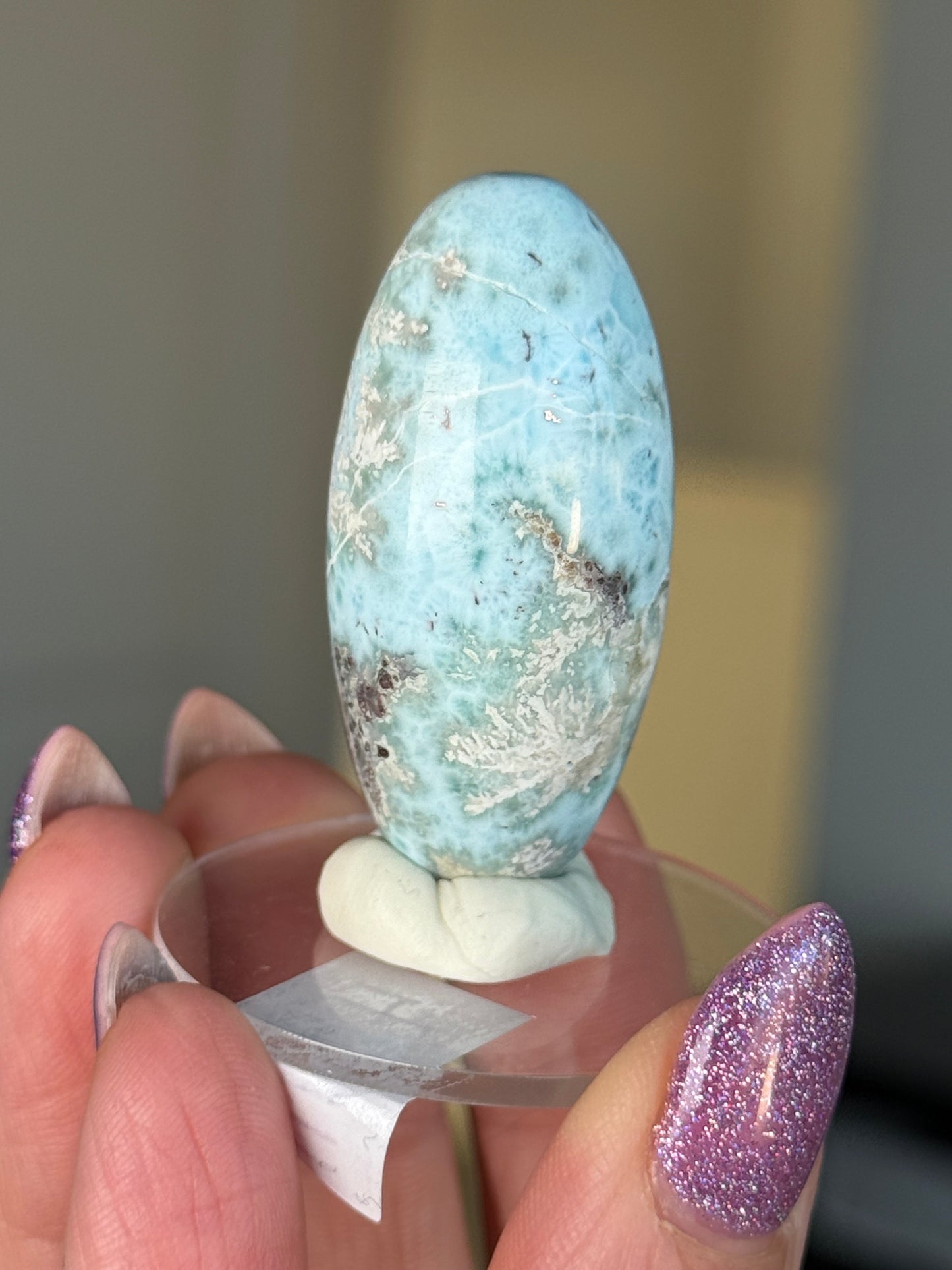 Larimar Shiva On Stand