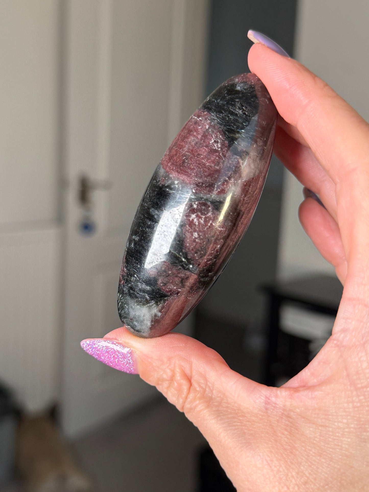 Garnet & Arfvedsonite Shiva