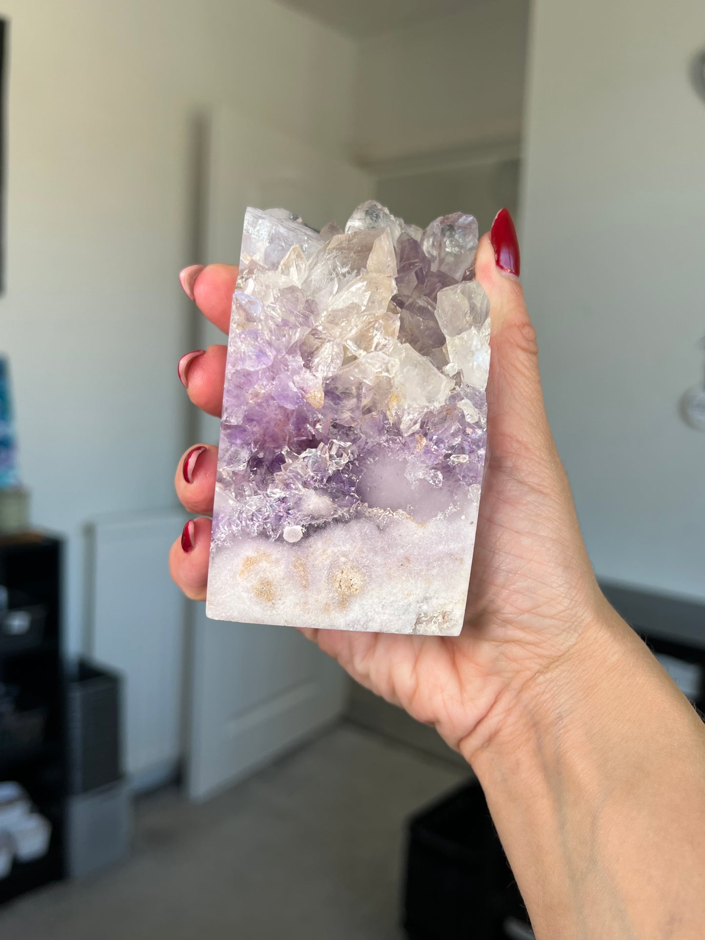 Extra Grade Pink Amethyst Tower