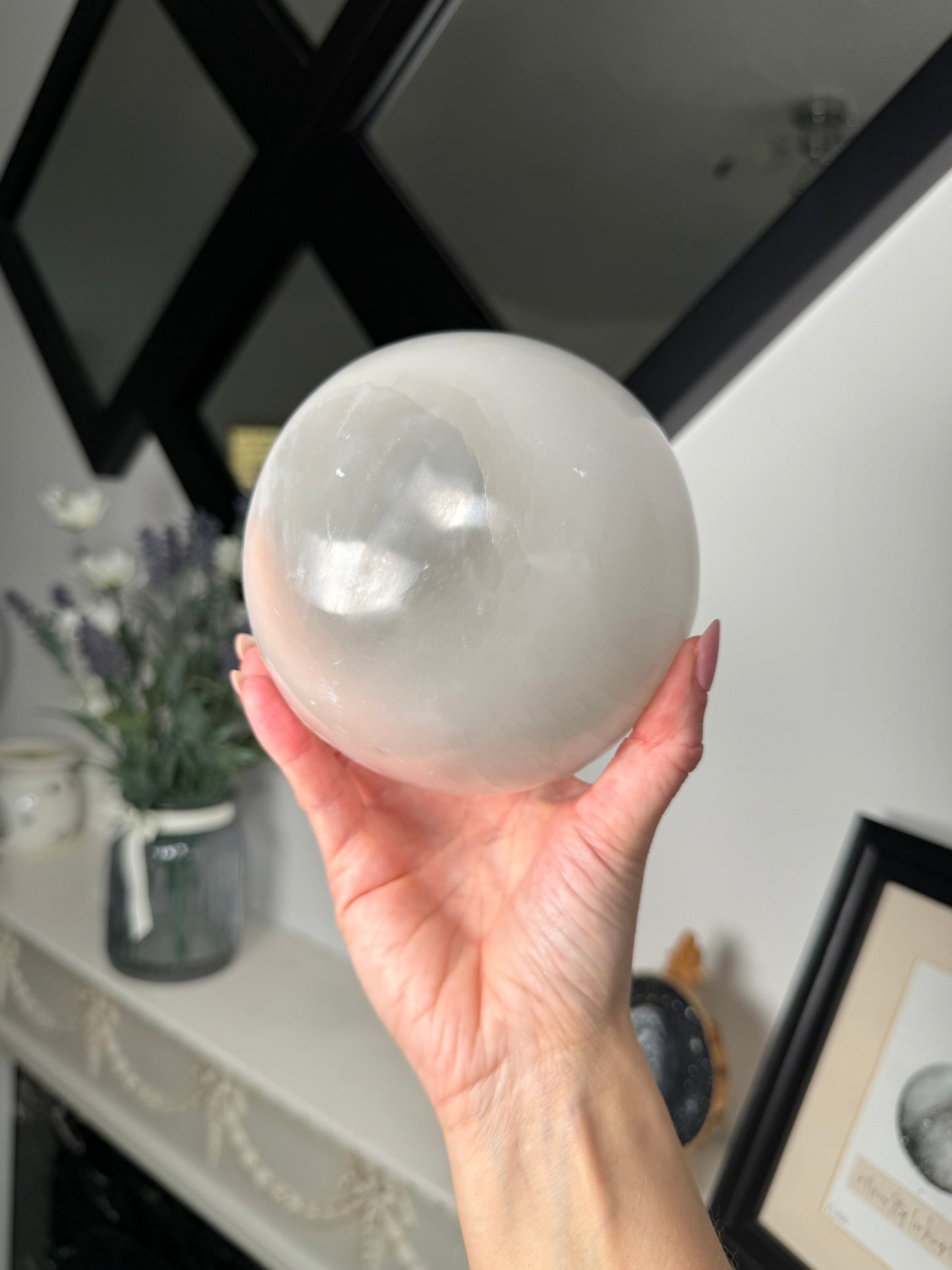 XL Selenite Sphere