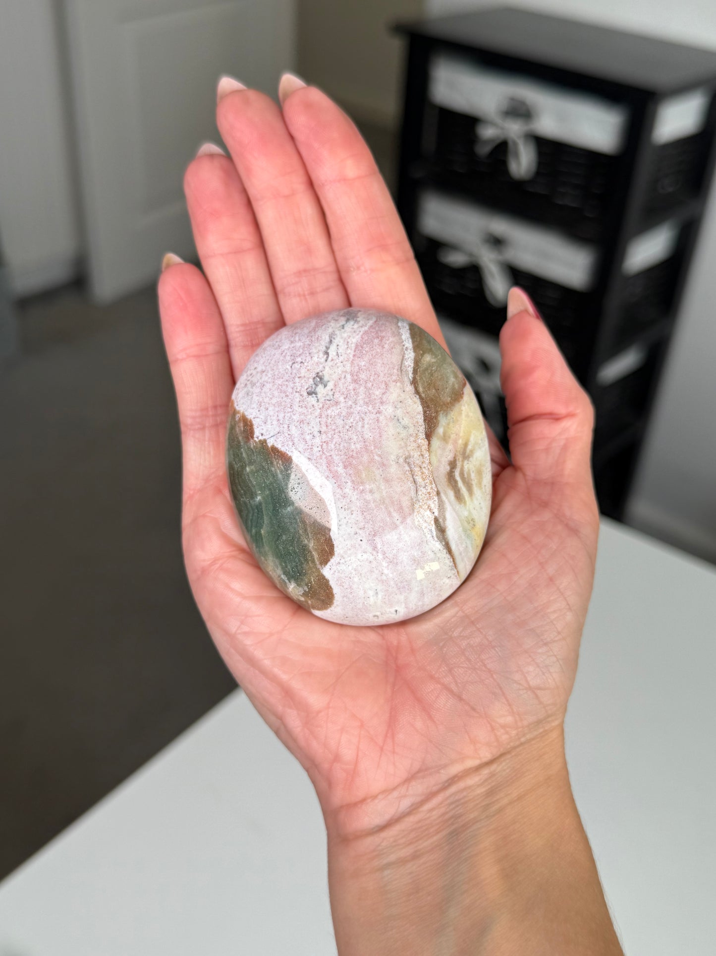 Ocean Jasper Palm Stone