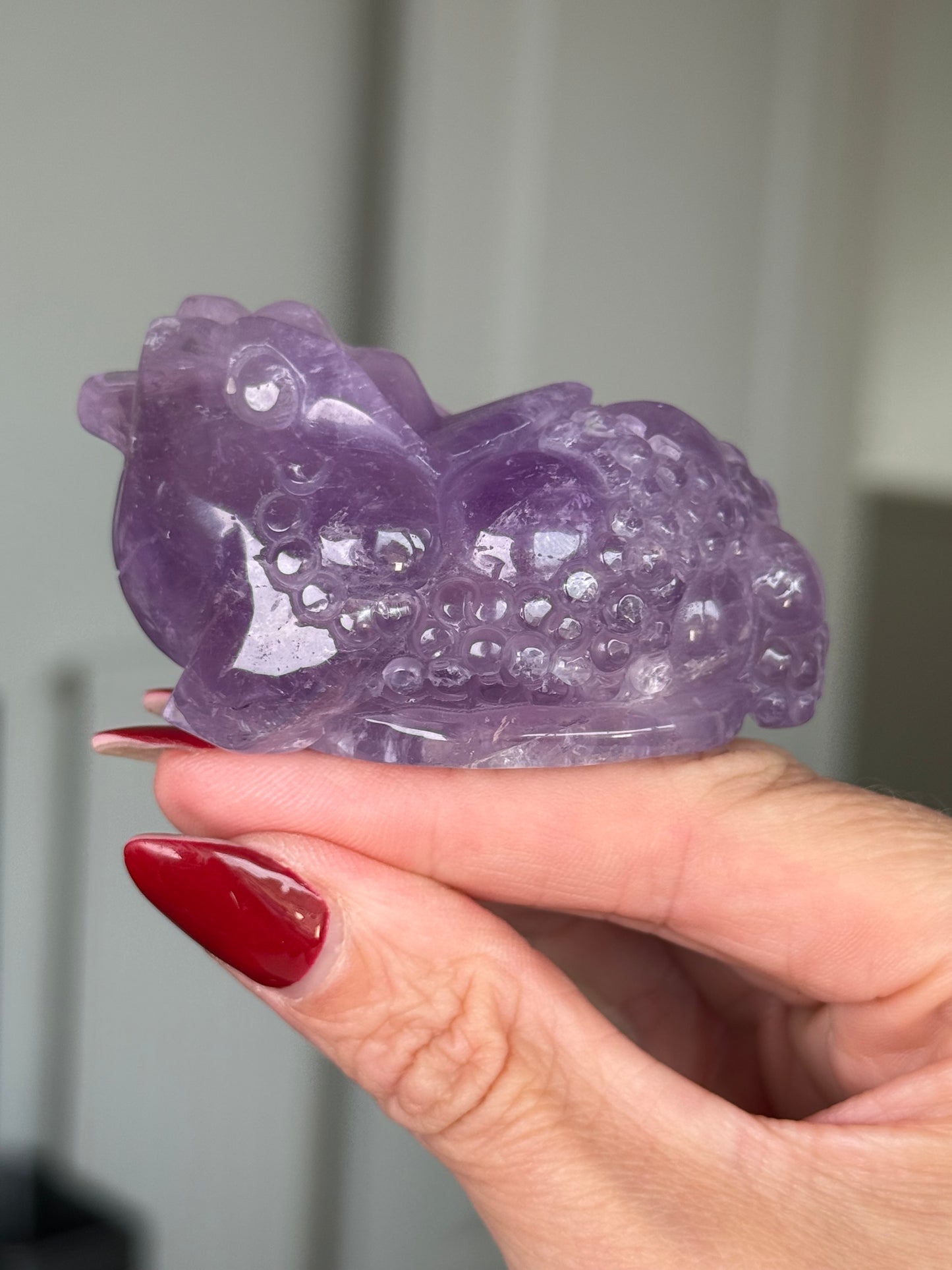 Amethyst Money Frog