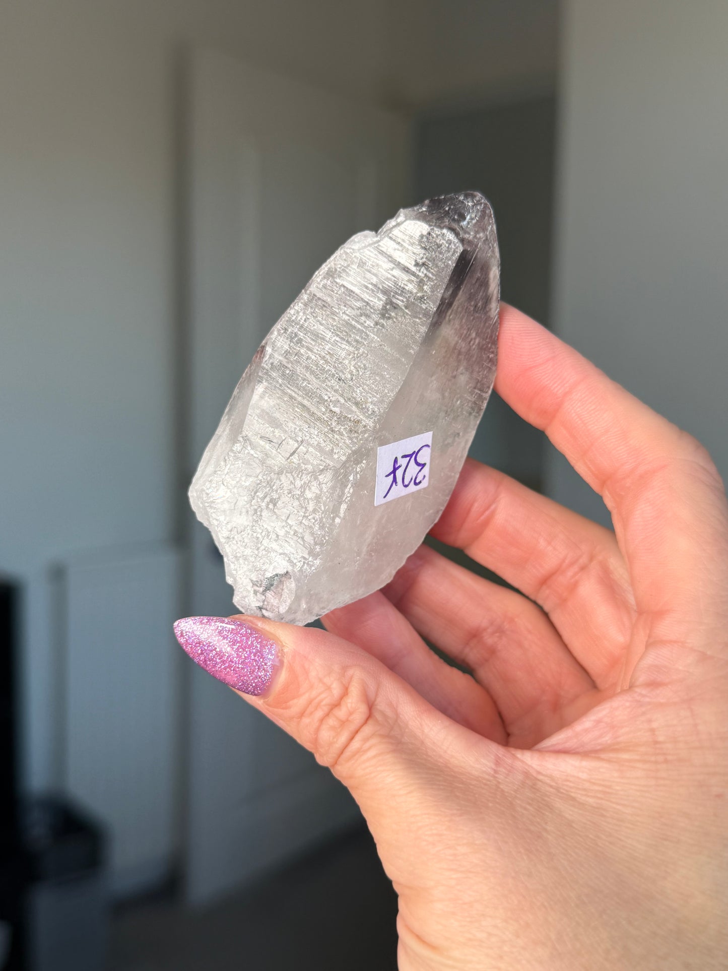 Sparkly Hematite Lemurian