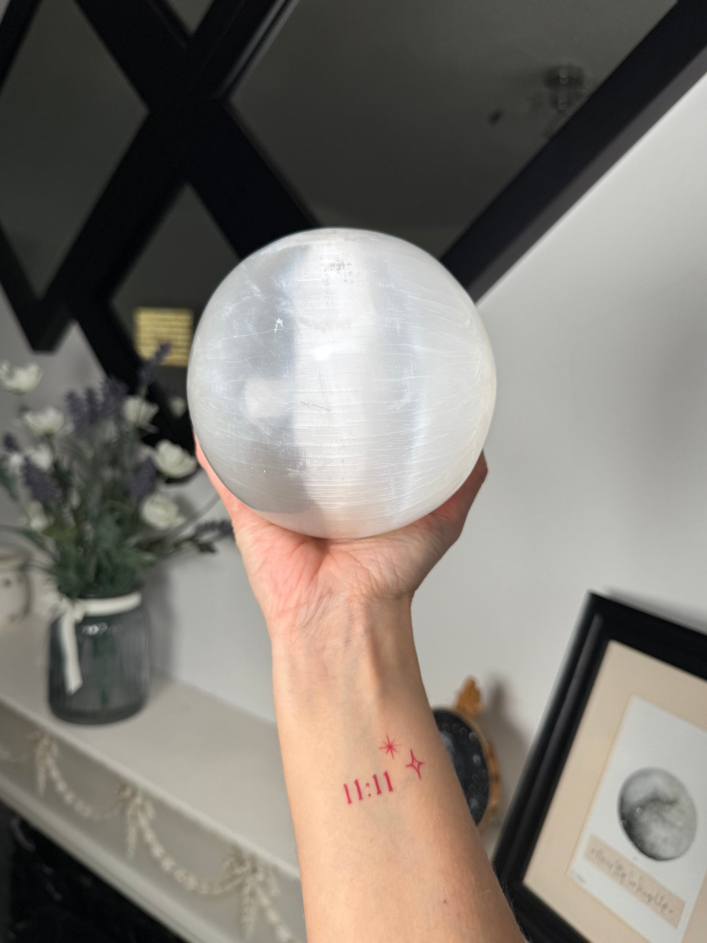 XL Selenite Sphere
