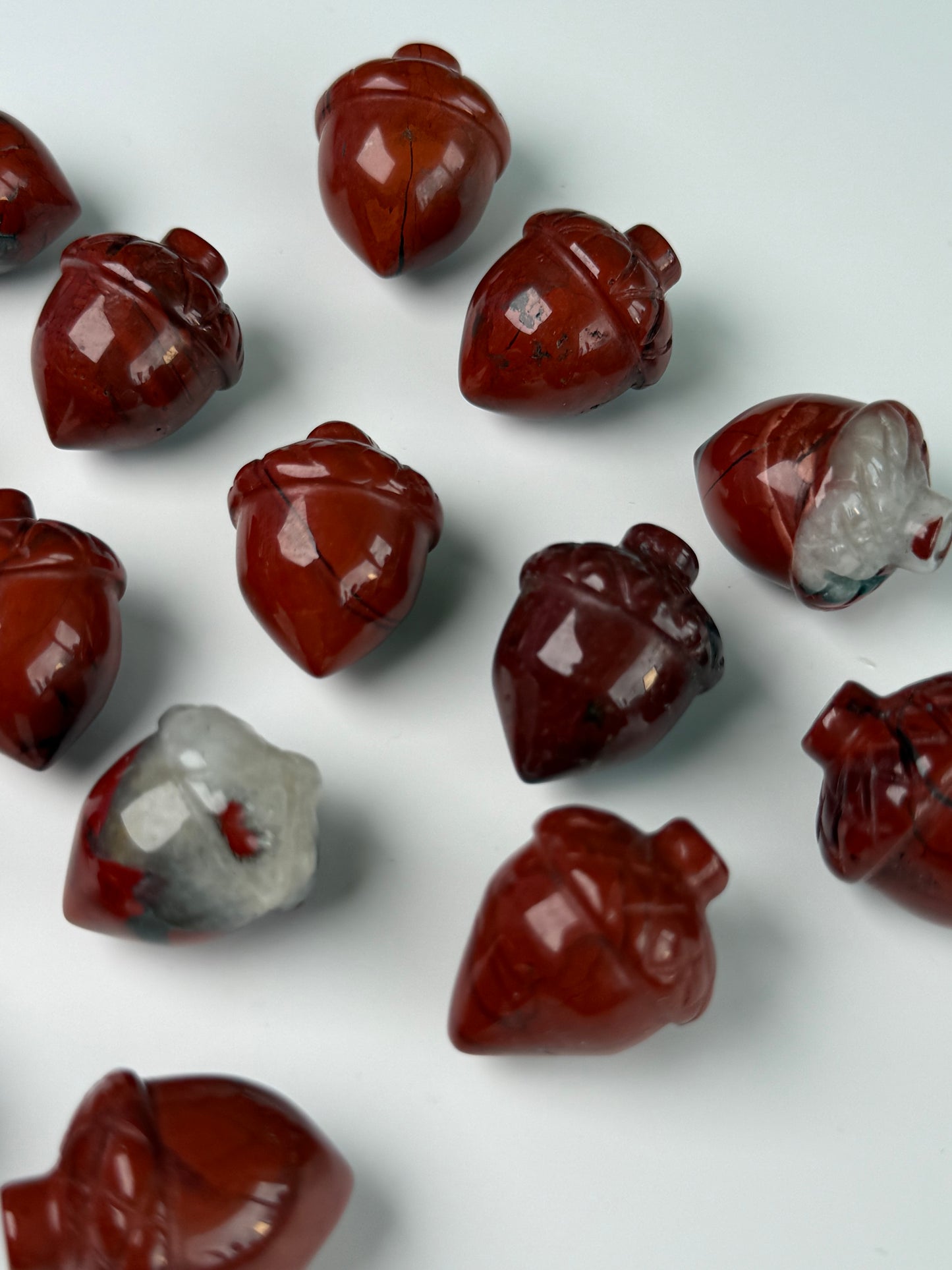 Red Jasper Acorns