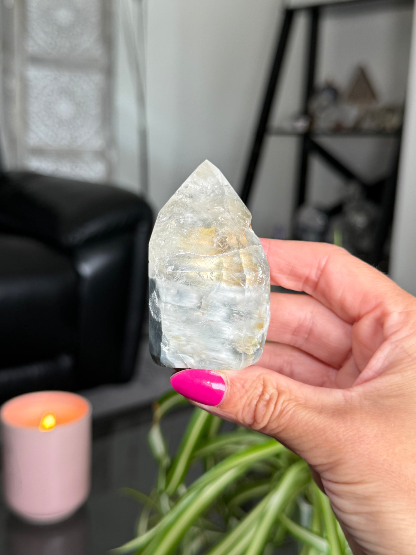 Blue Tara Tower - Part Polished