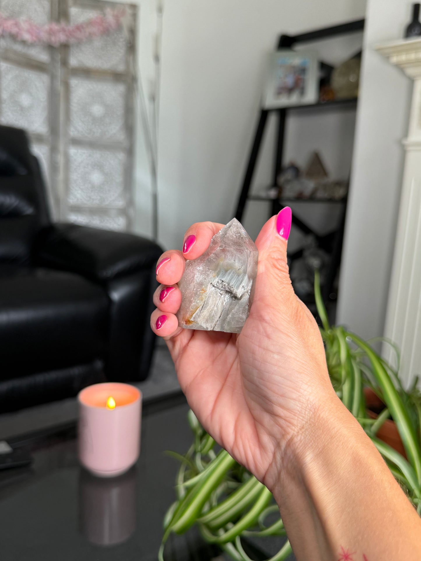 Blue Tara Tower - Part Polished