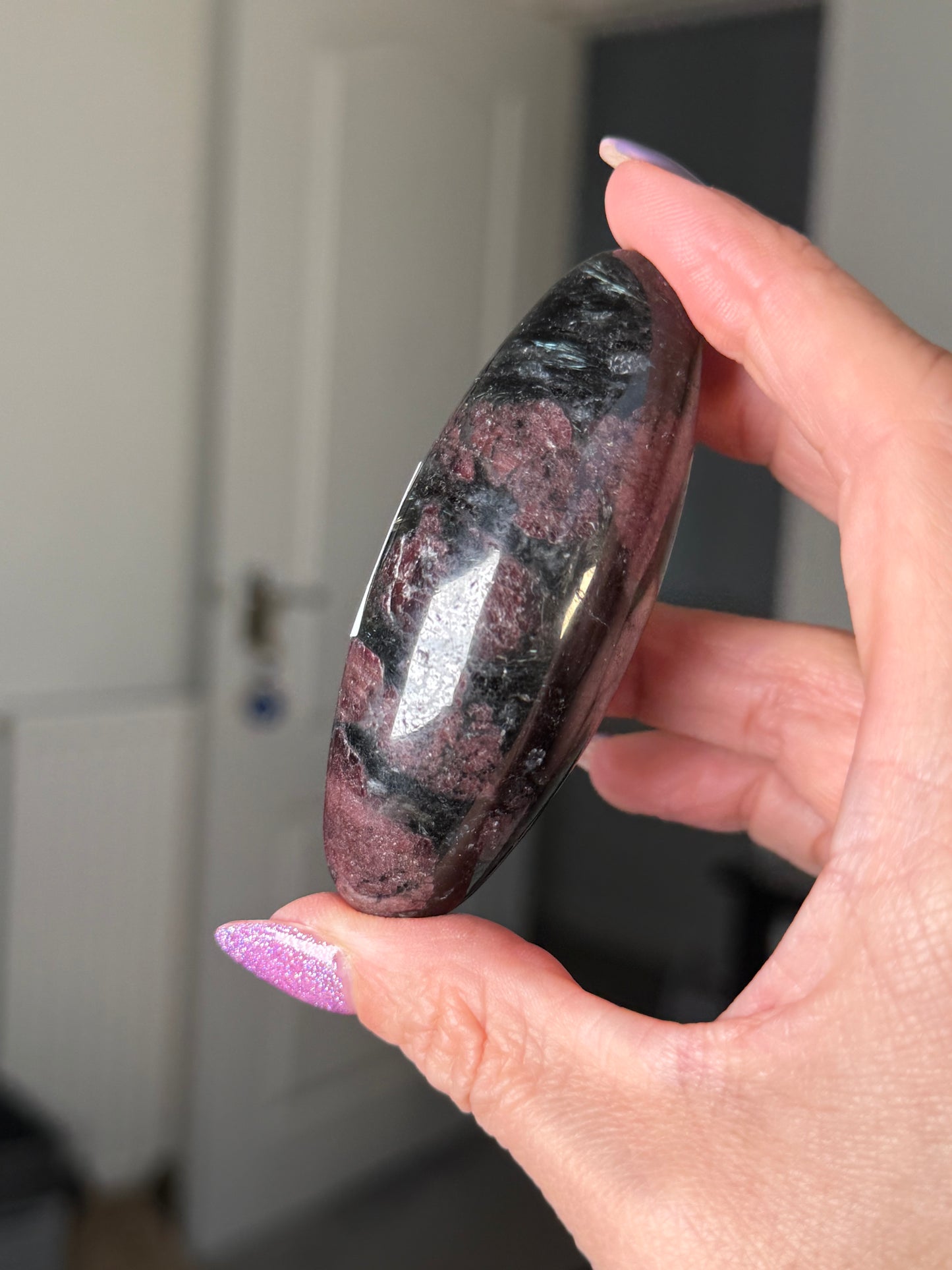 Garnet & Arfvedsonite Shiva