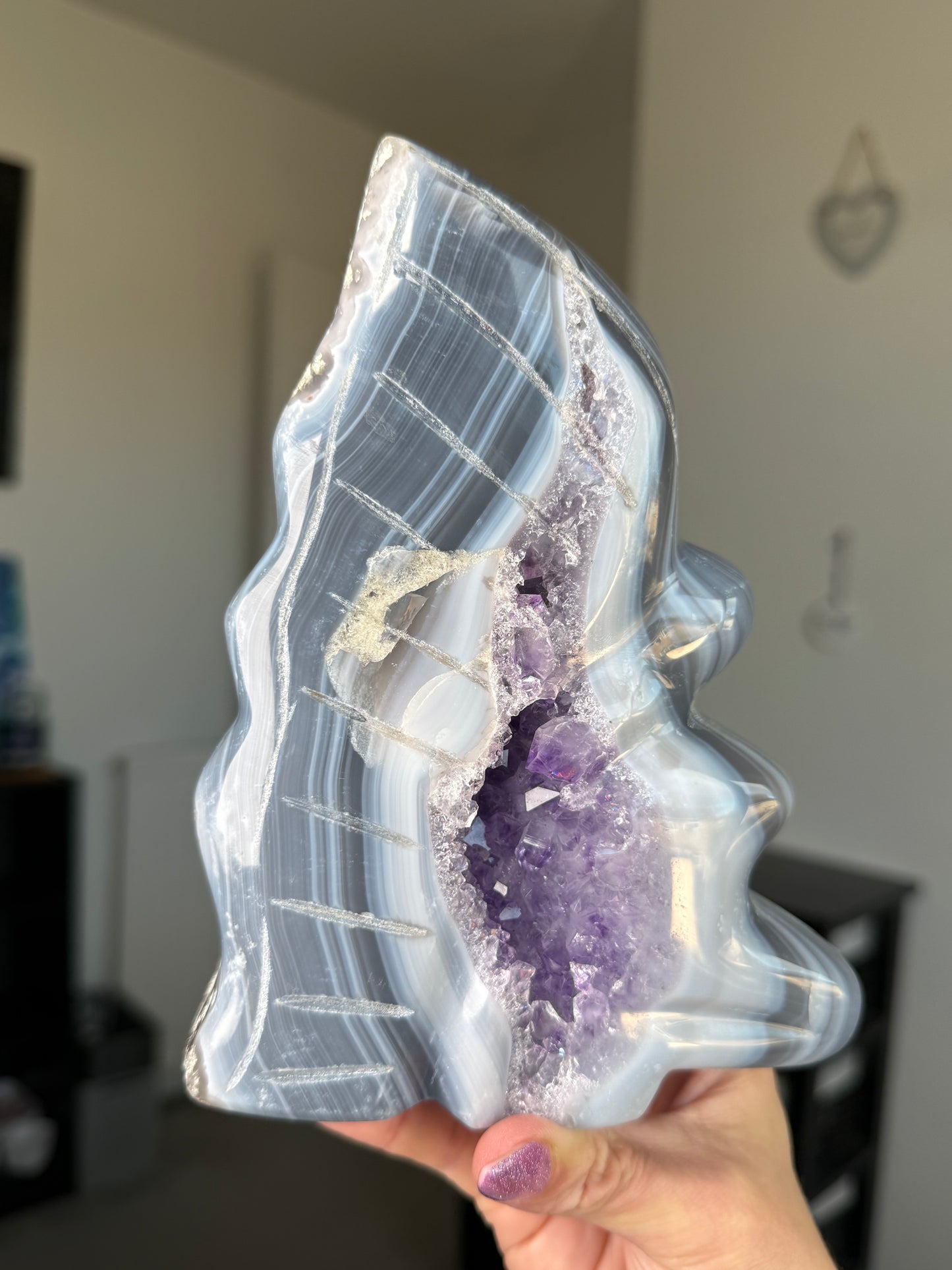 Amethyst Agate Fairy