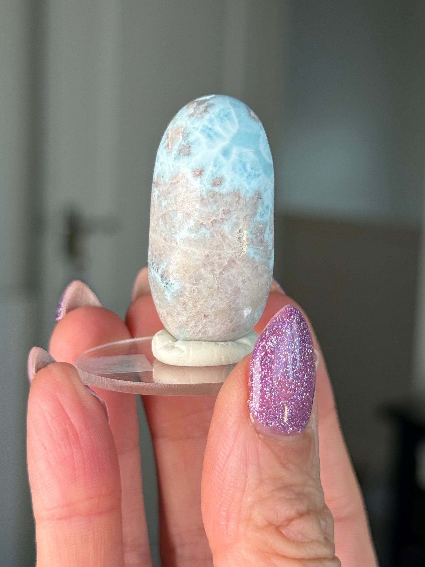 Larimar Shiva On Stand