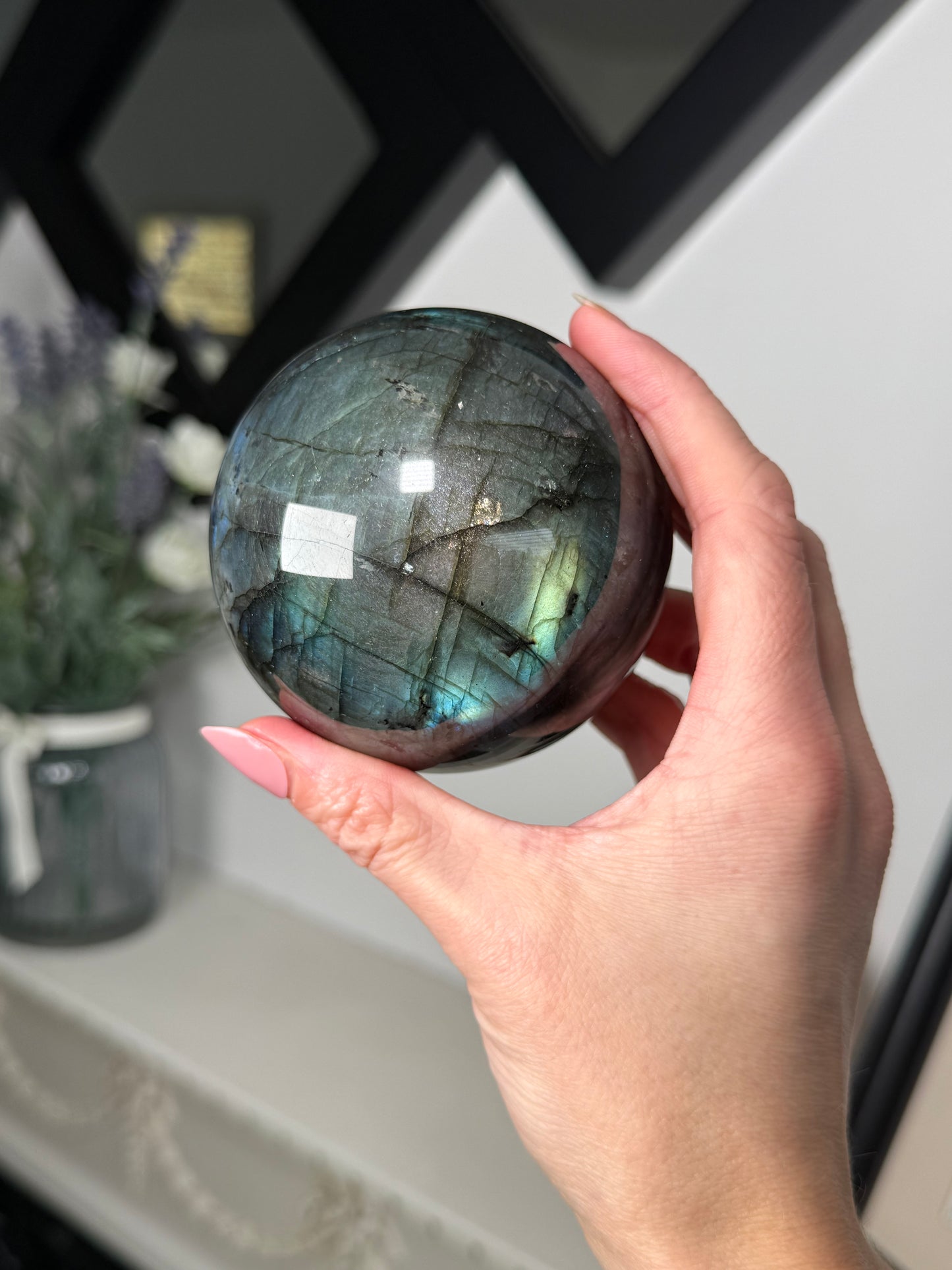 Labradorite Sphere