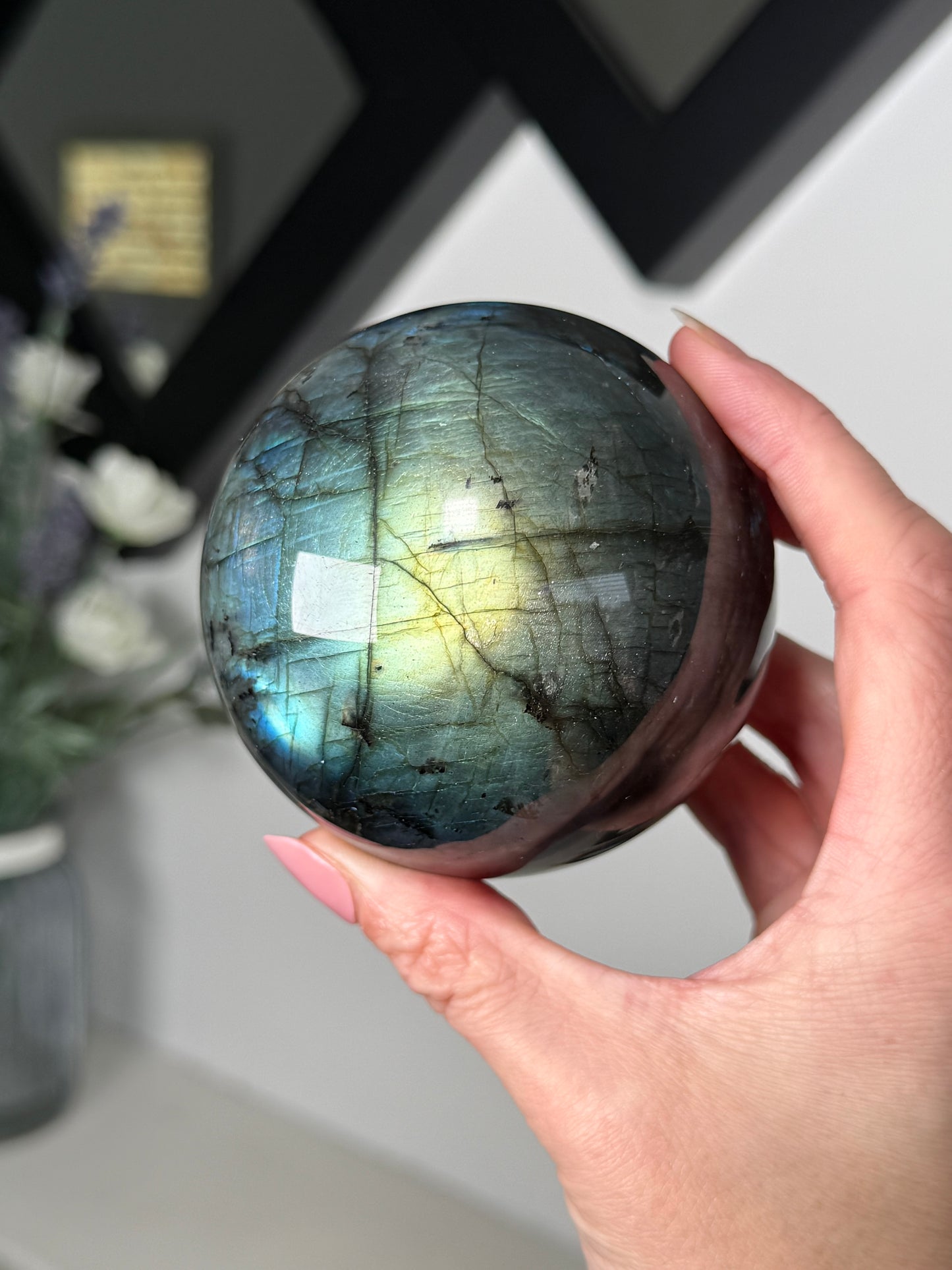 Labradorite Sphere
