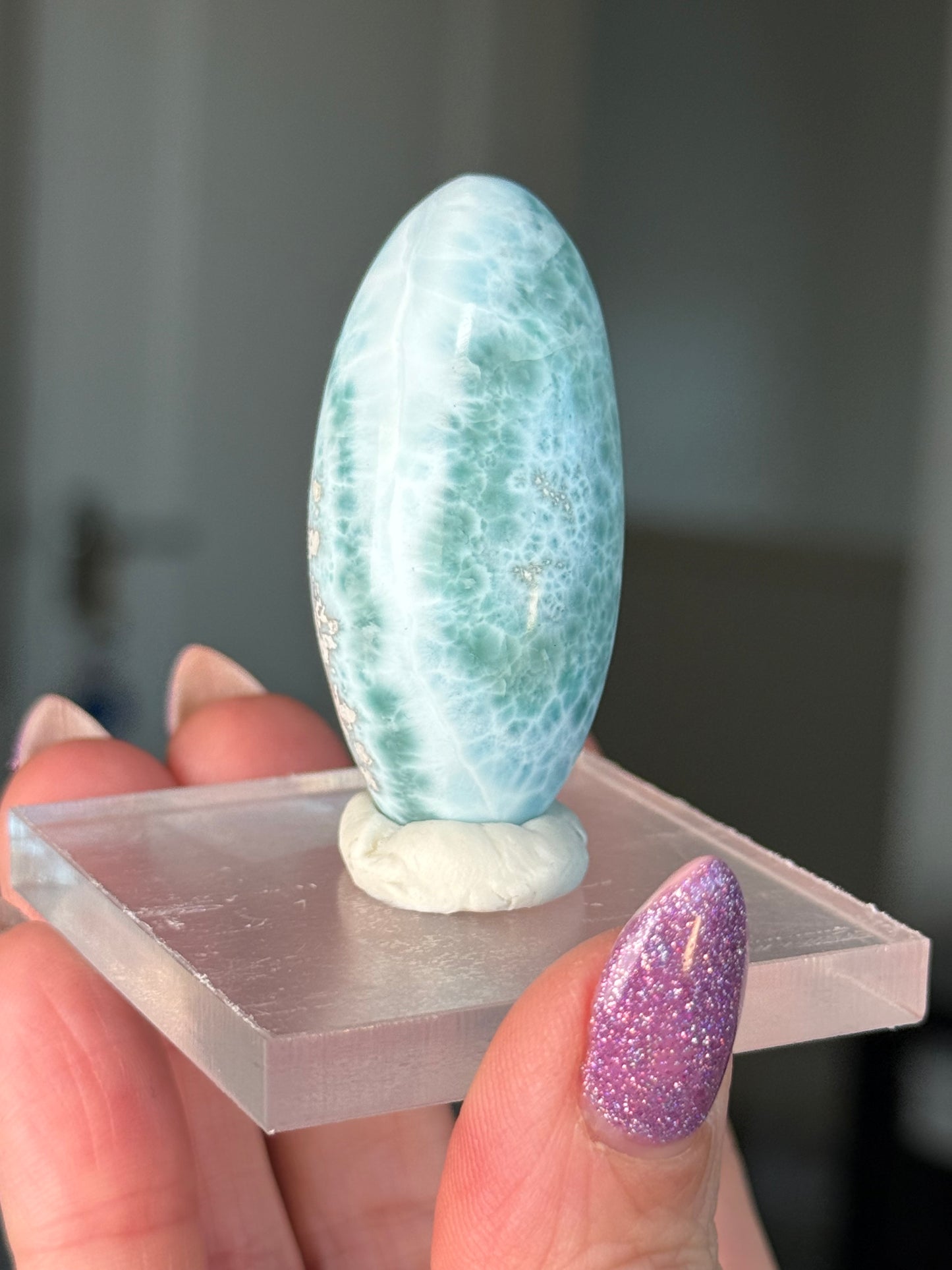 Larimar Shiva On Stand