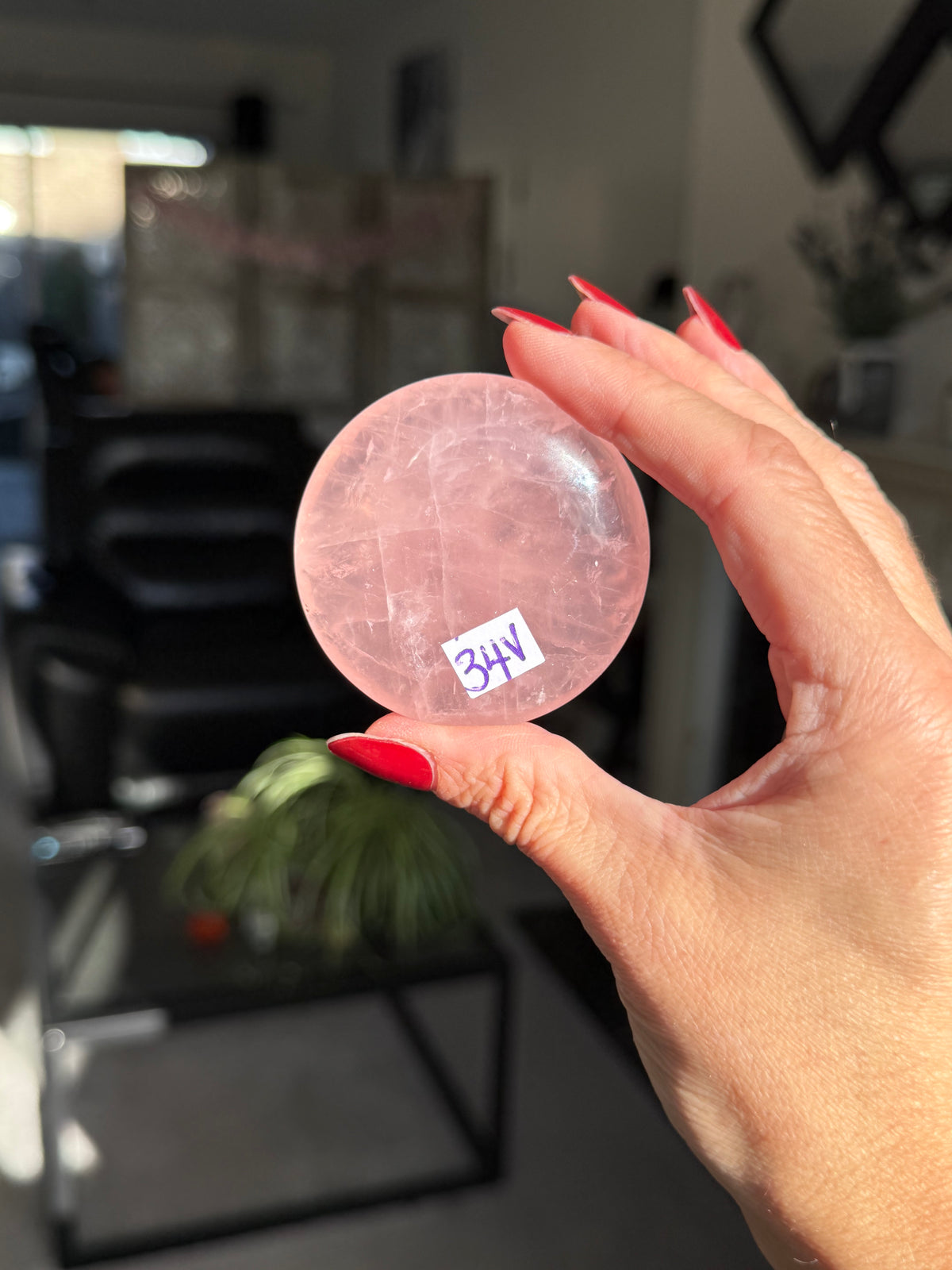 444 Rose Quartz Totem