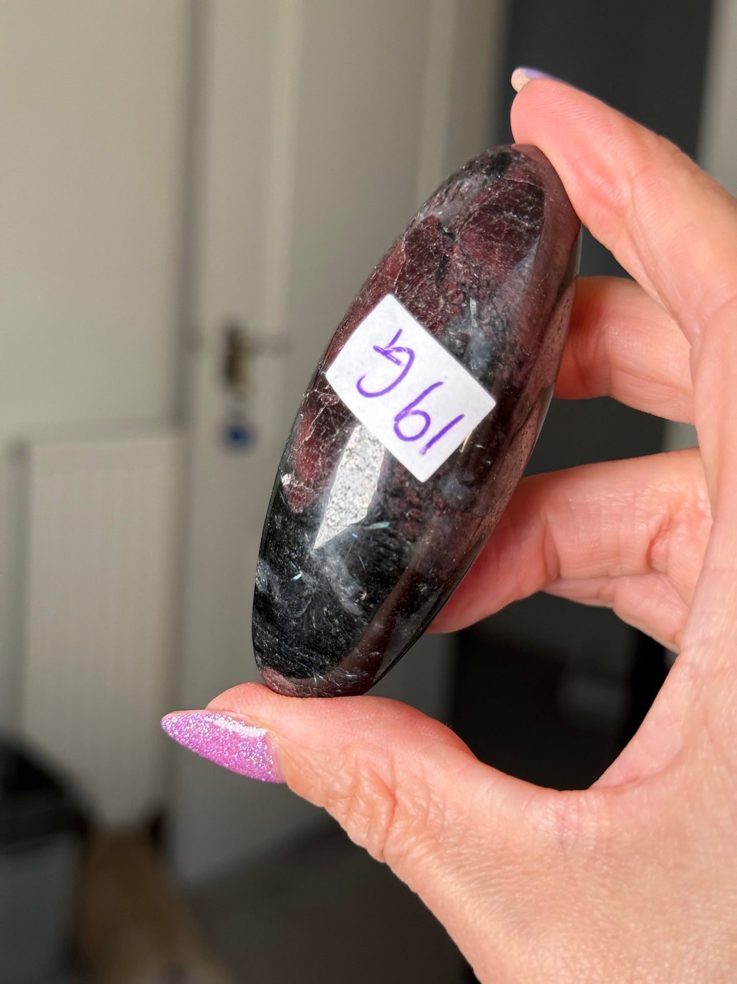 Garnet & Arfvedsonite Shiva