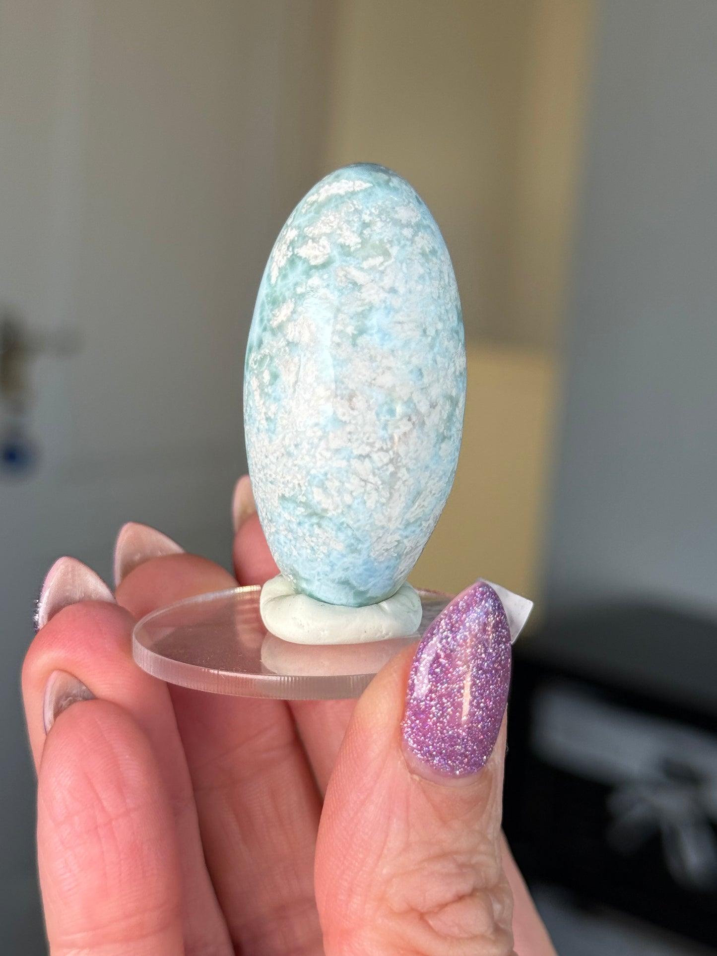 Larimar Shiva On Stand