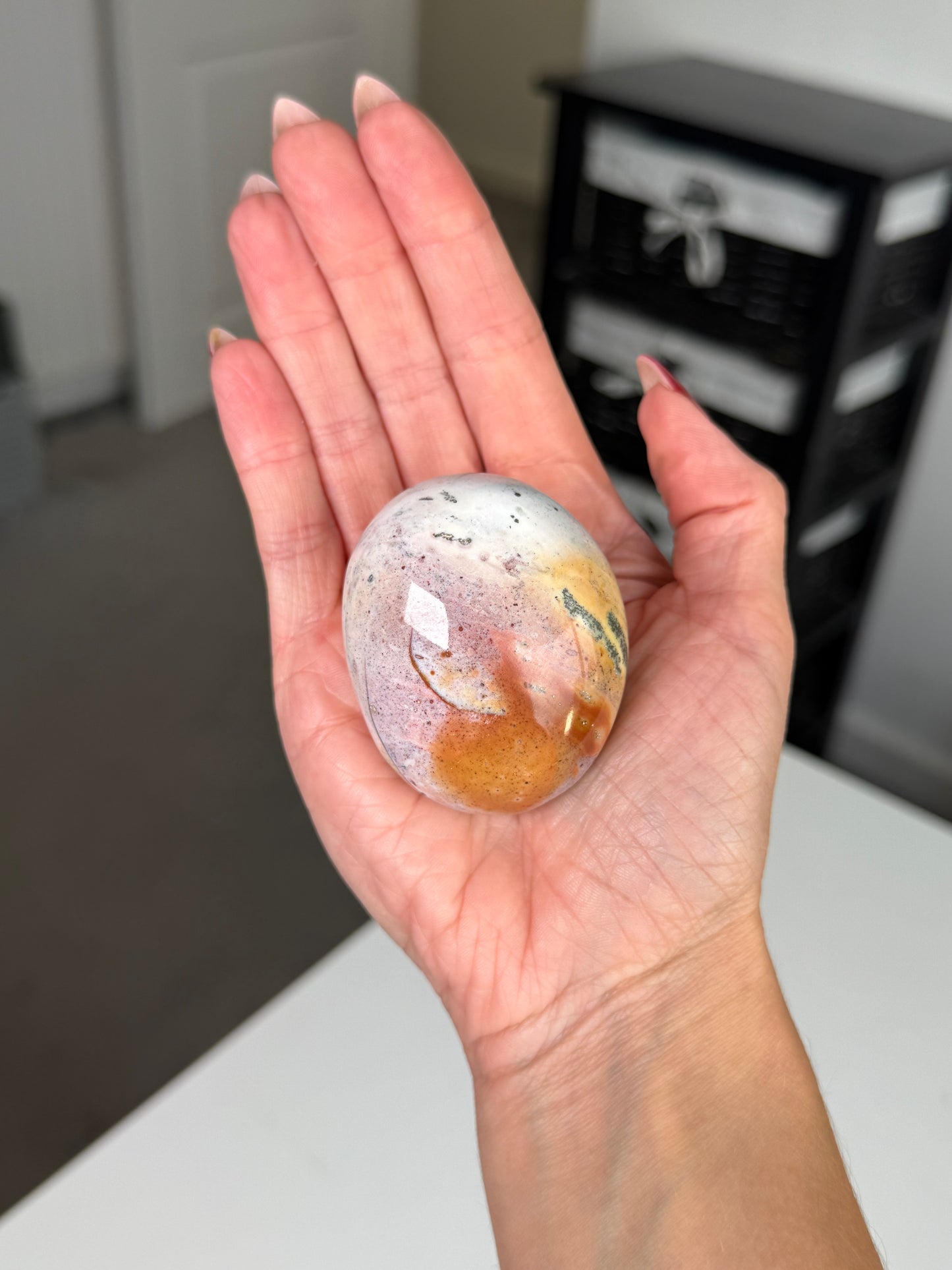 Ocean Jasper Palm Stone