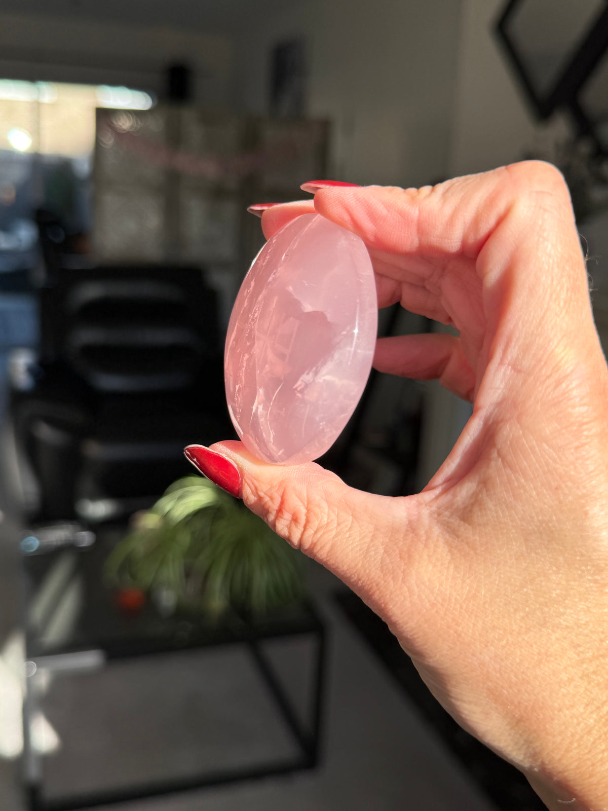 444 Rose Quartz Totem