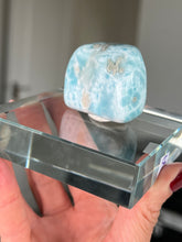 Load image into Gallery viewer, Larimar Freeform On Glass Stand
