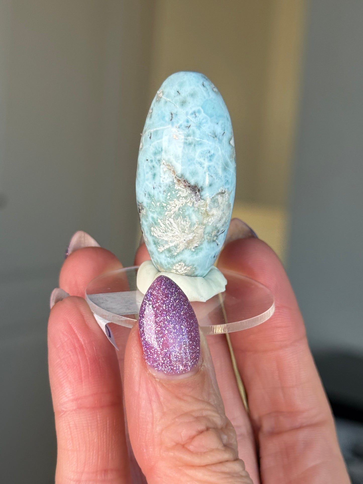 Larimar Shiva On Stand