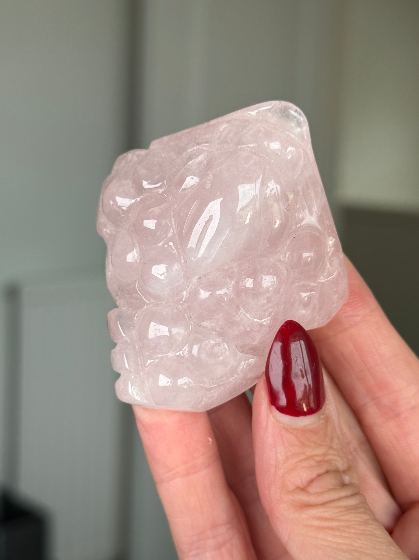 Rose Quartz Money Frog - Intuitively Chosen