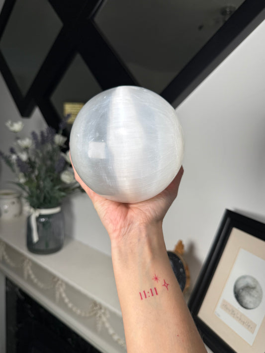 XL Selenite Sphere